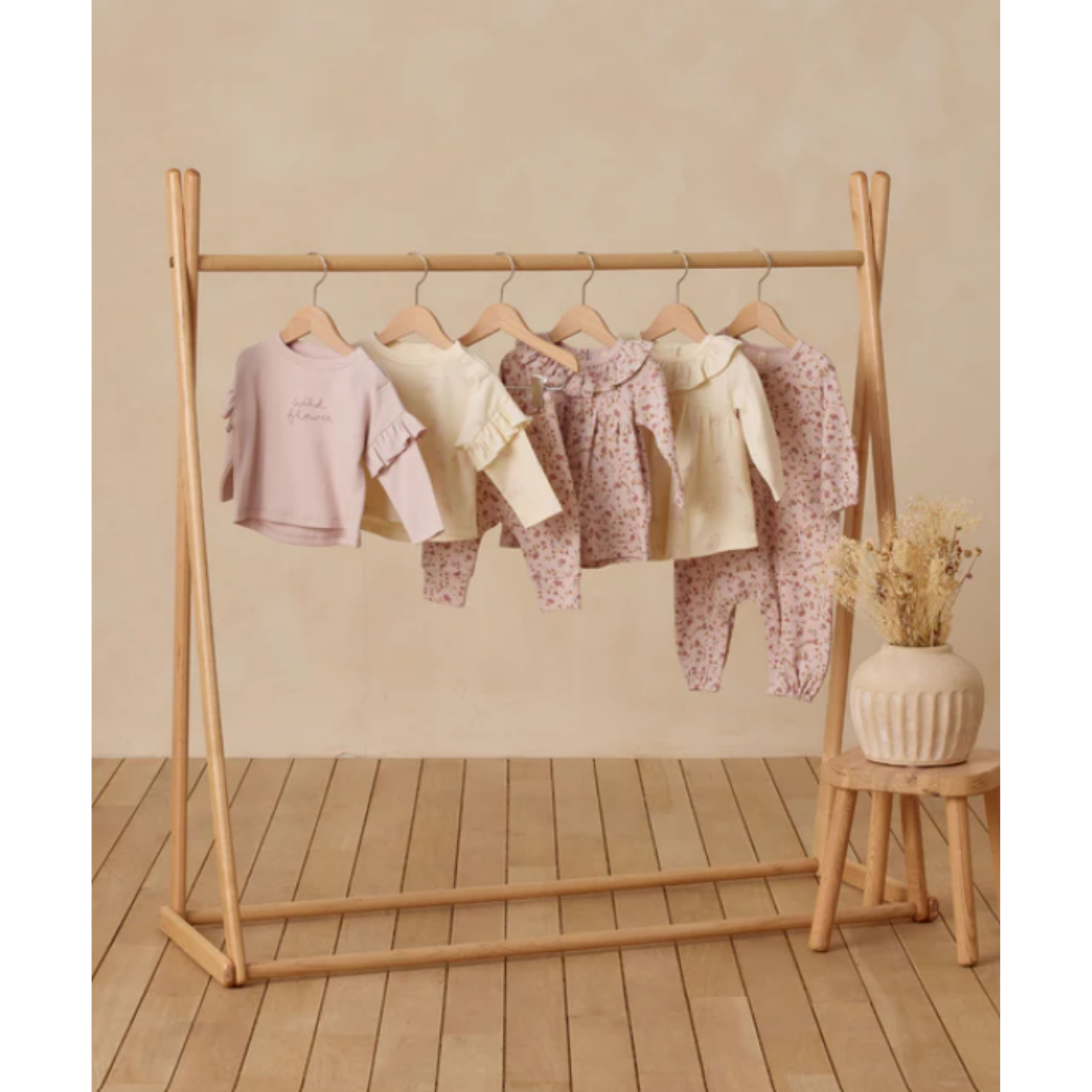 QUINCY MAE Henley Bubble Jumpsuit - Garden