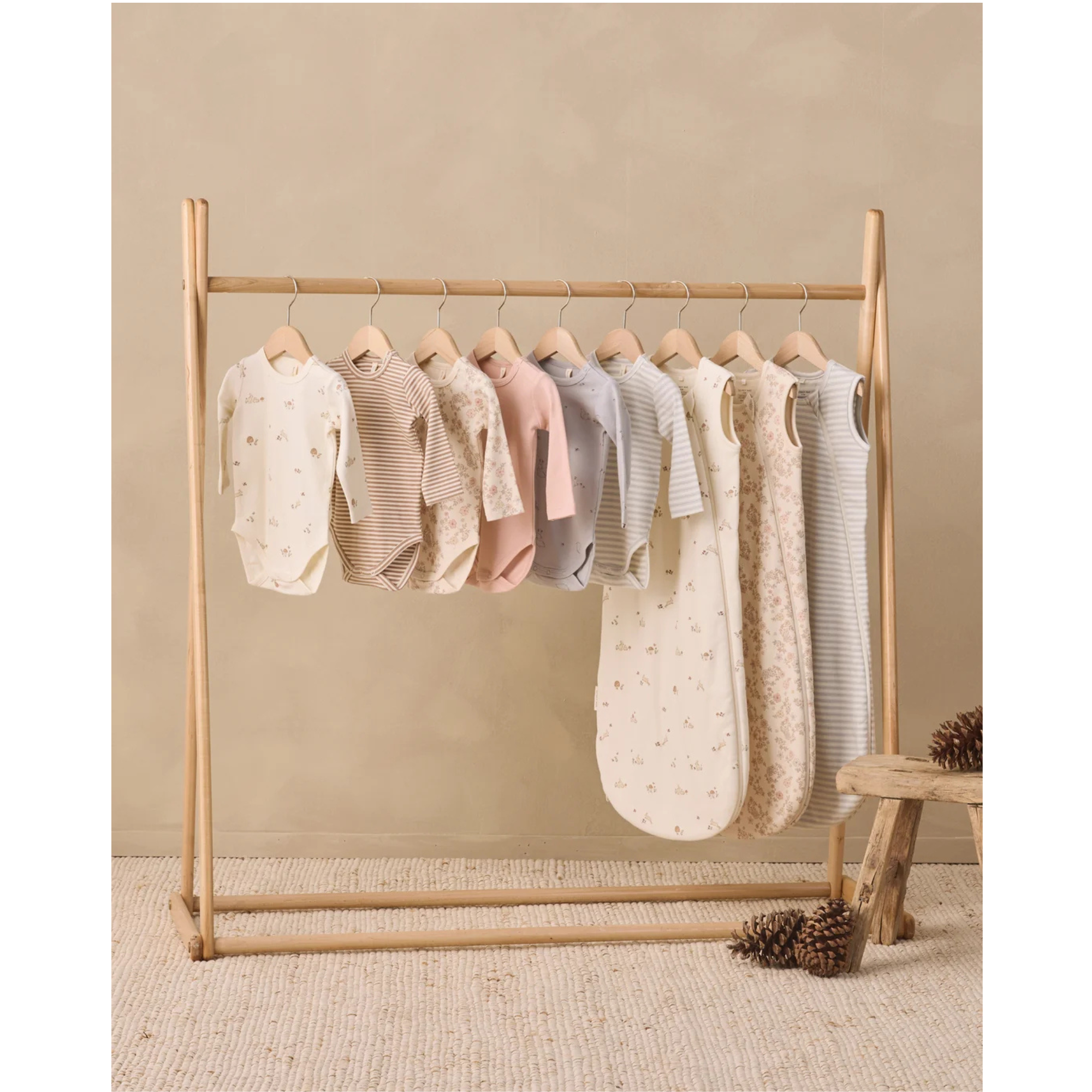 QUINCY MAE Jersey Sleep Bag - Bunnies
