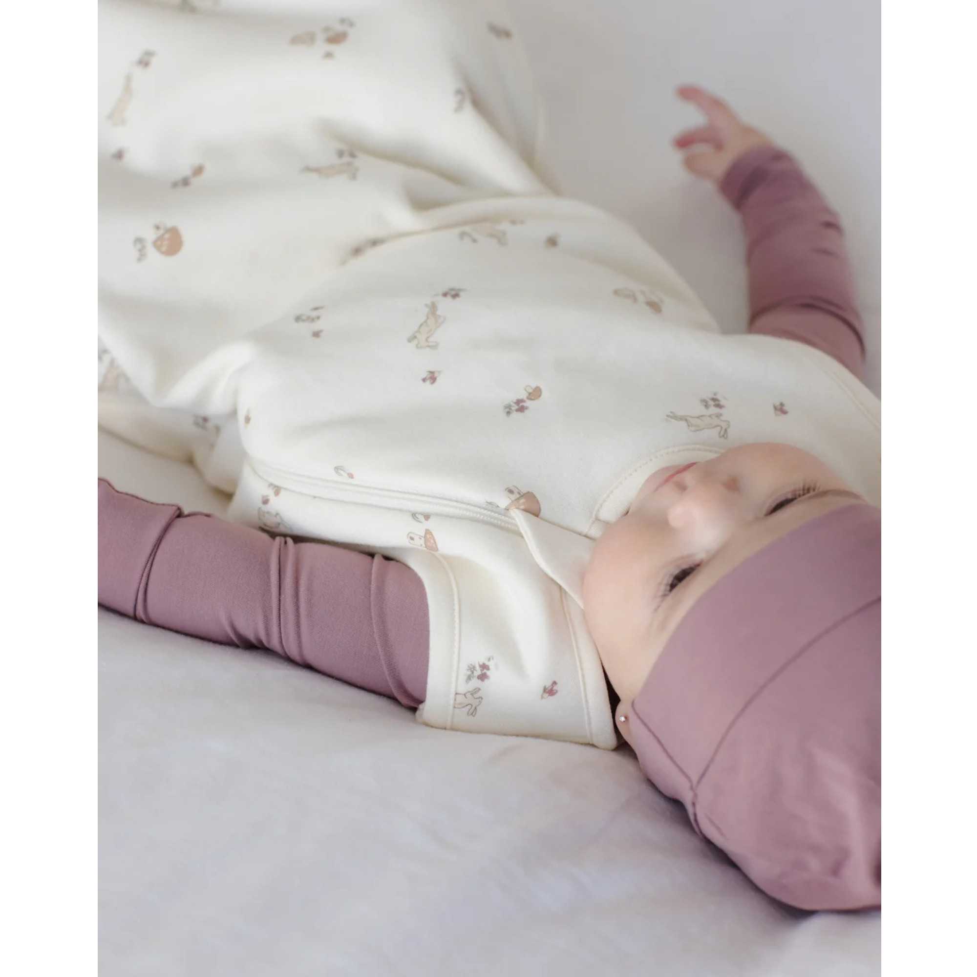 QUINCY MAE Jersey Sleep Bag - Bunnies