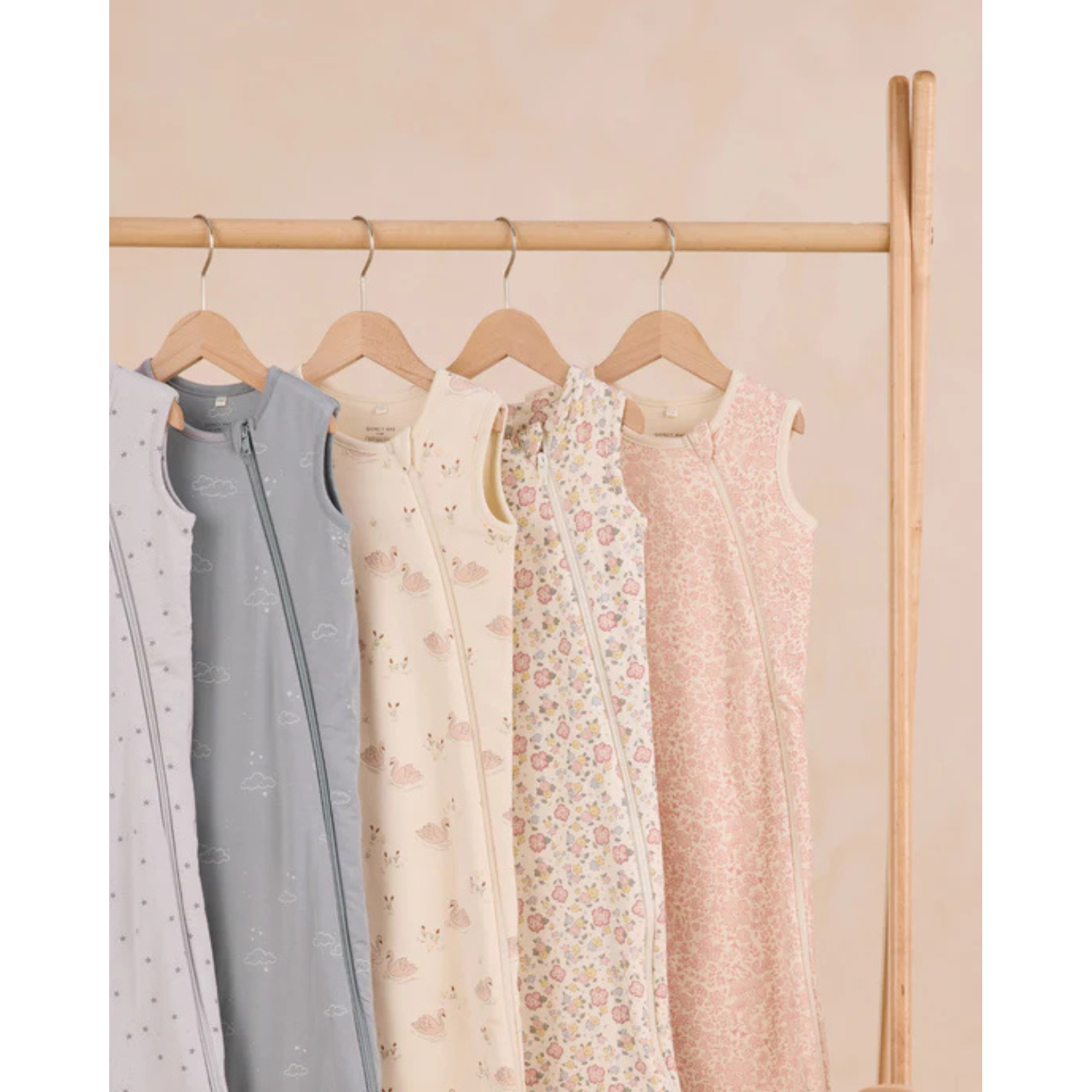 Gigoteuse en jersey QUINCY MAE 1Tog - Fleur rose