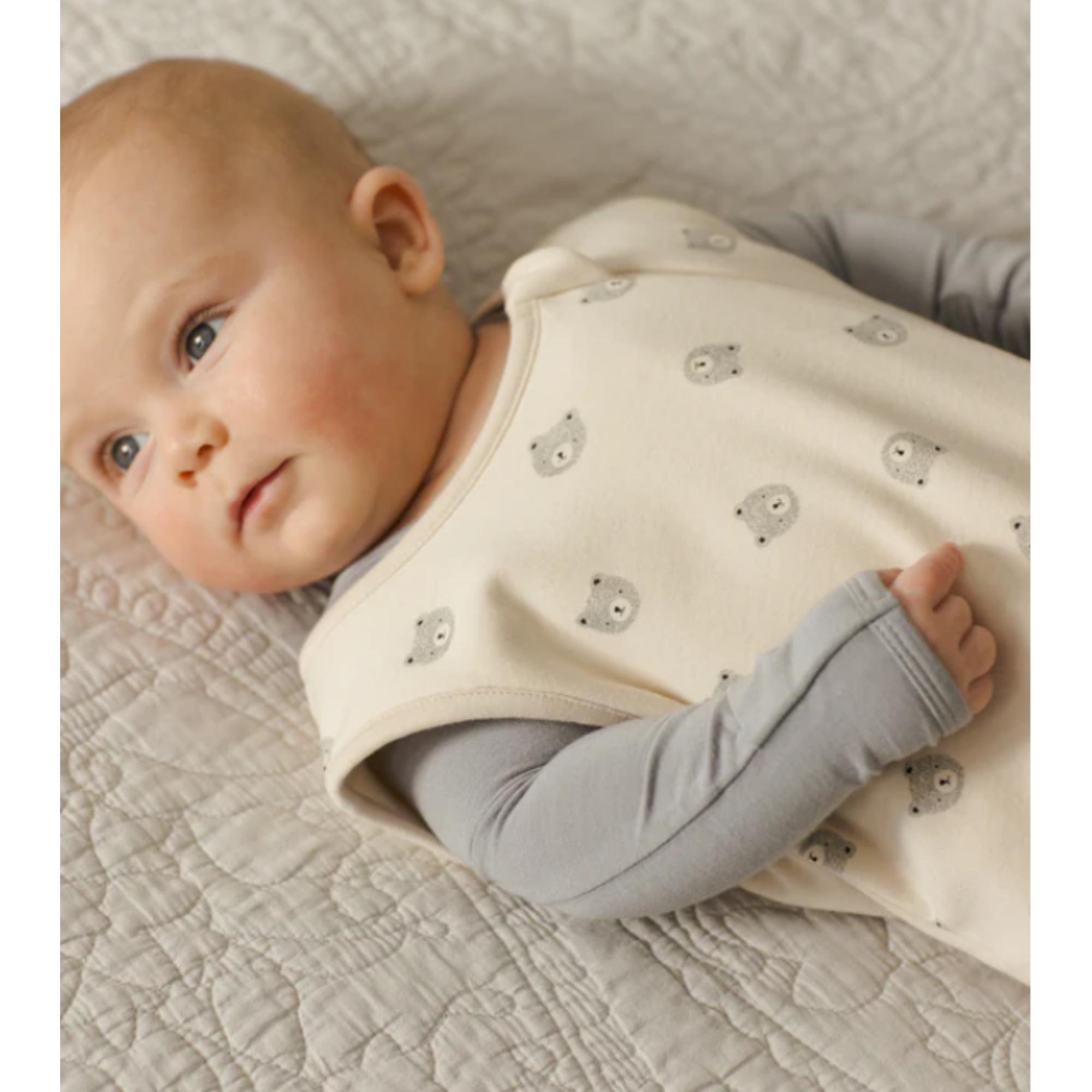 Gigoteuse en jersey QUINCY MAE - Ours