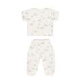 Ensemble t-shirt et pantalon QUINCY MAE - Cygnes