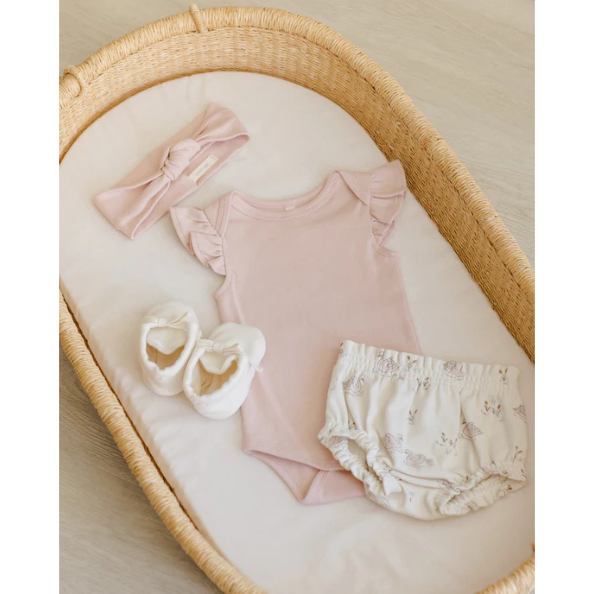 QUINCY MAE Knotted Headband - Bubblegum