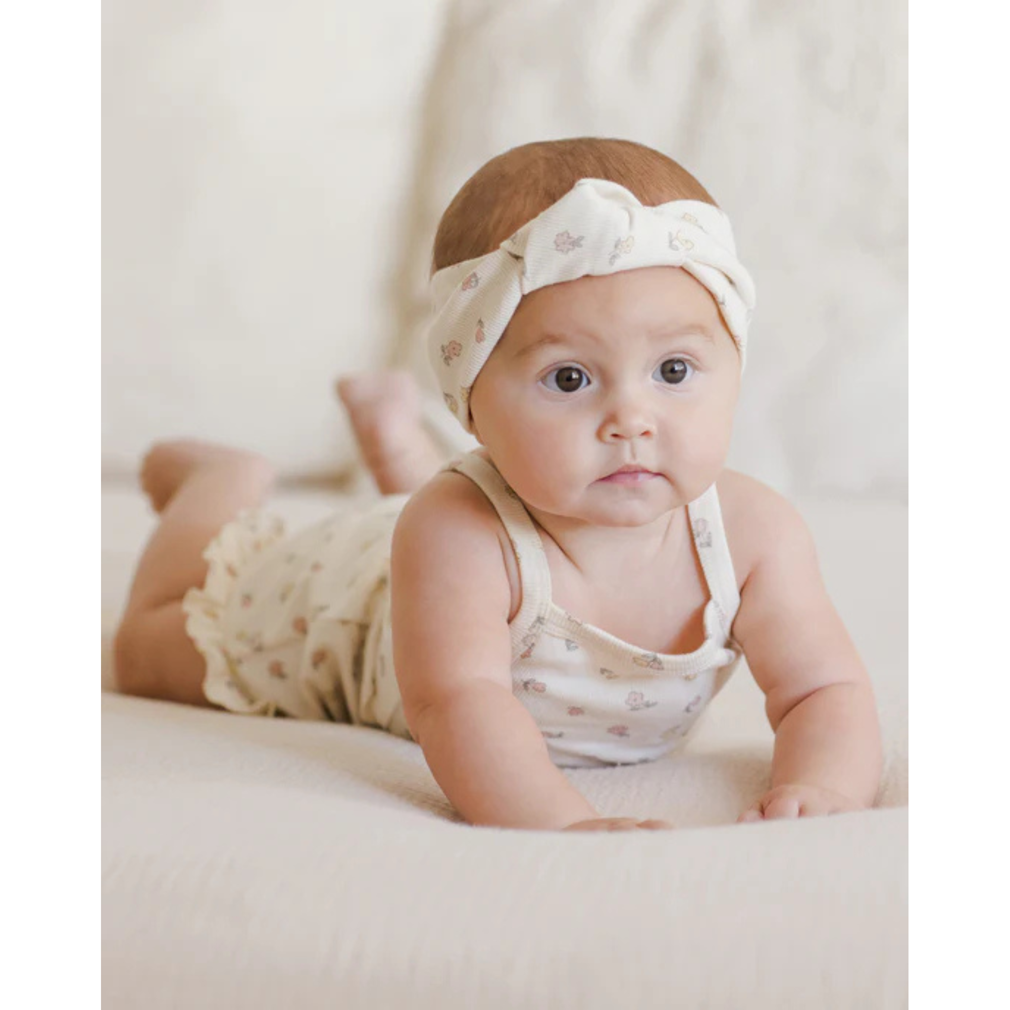 QUINCY MAE Knotted Headband - Fleur