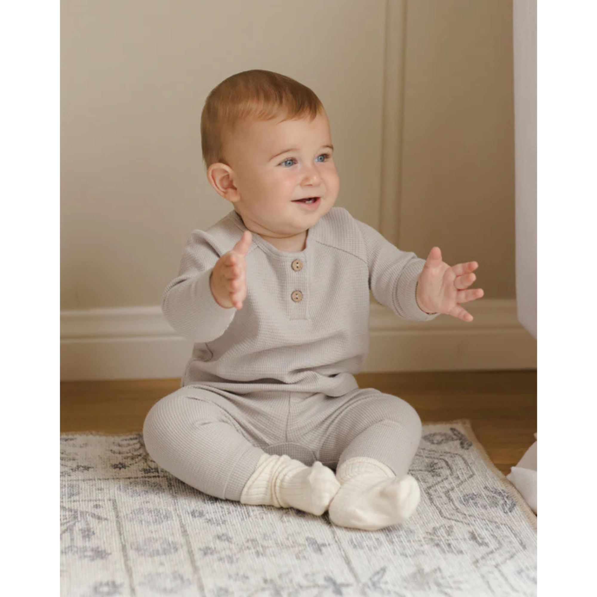 QUINCY MAE Legging - Fog