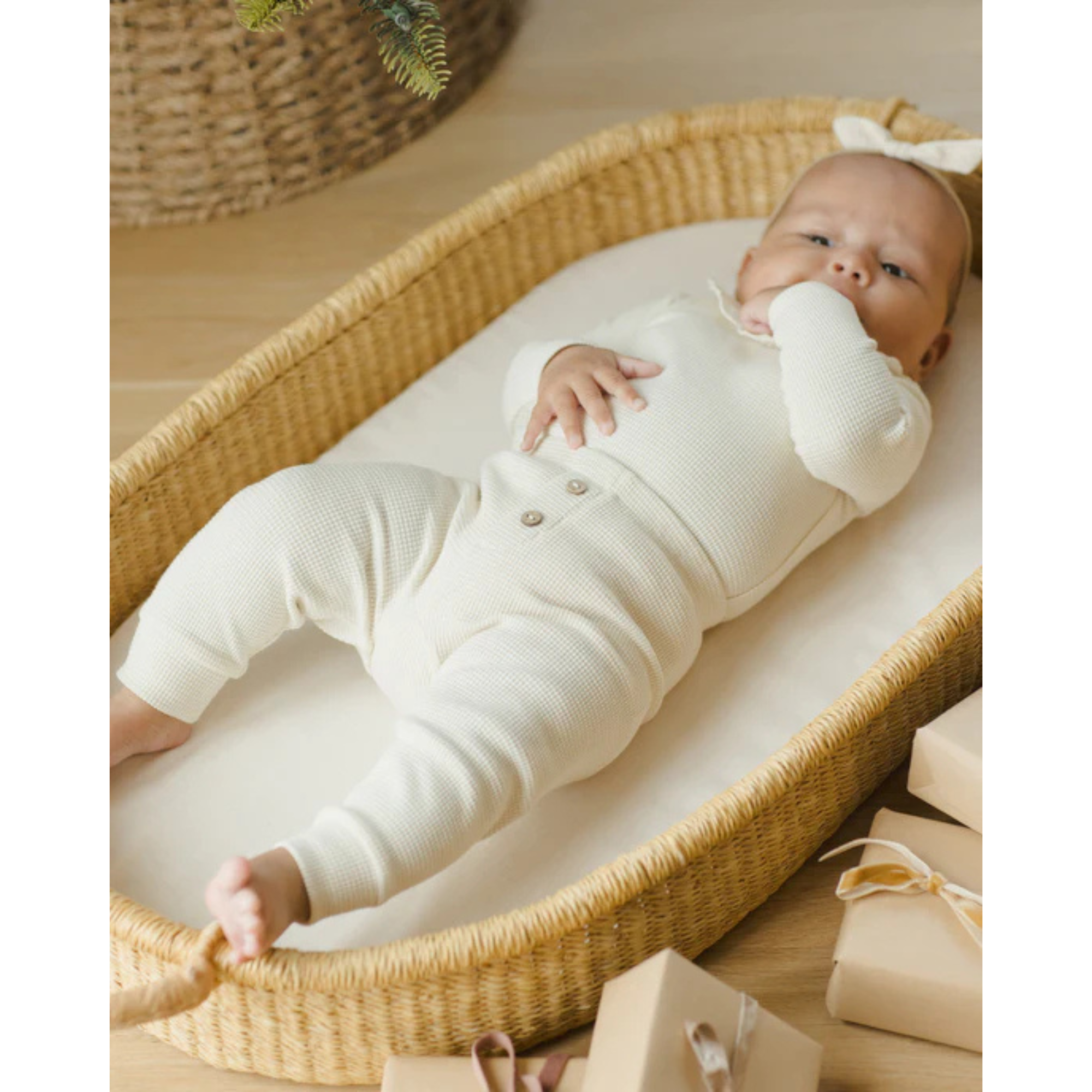 QUINCY MAE Legging - Natural