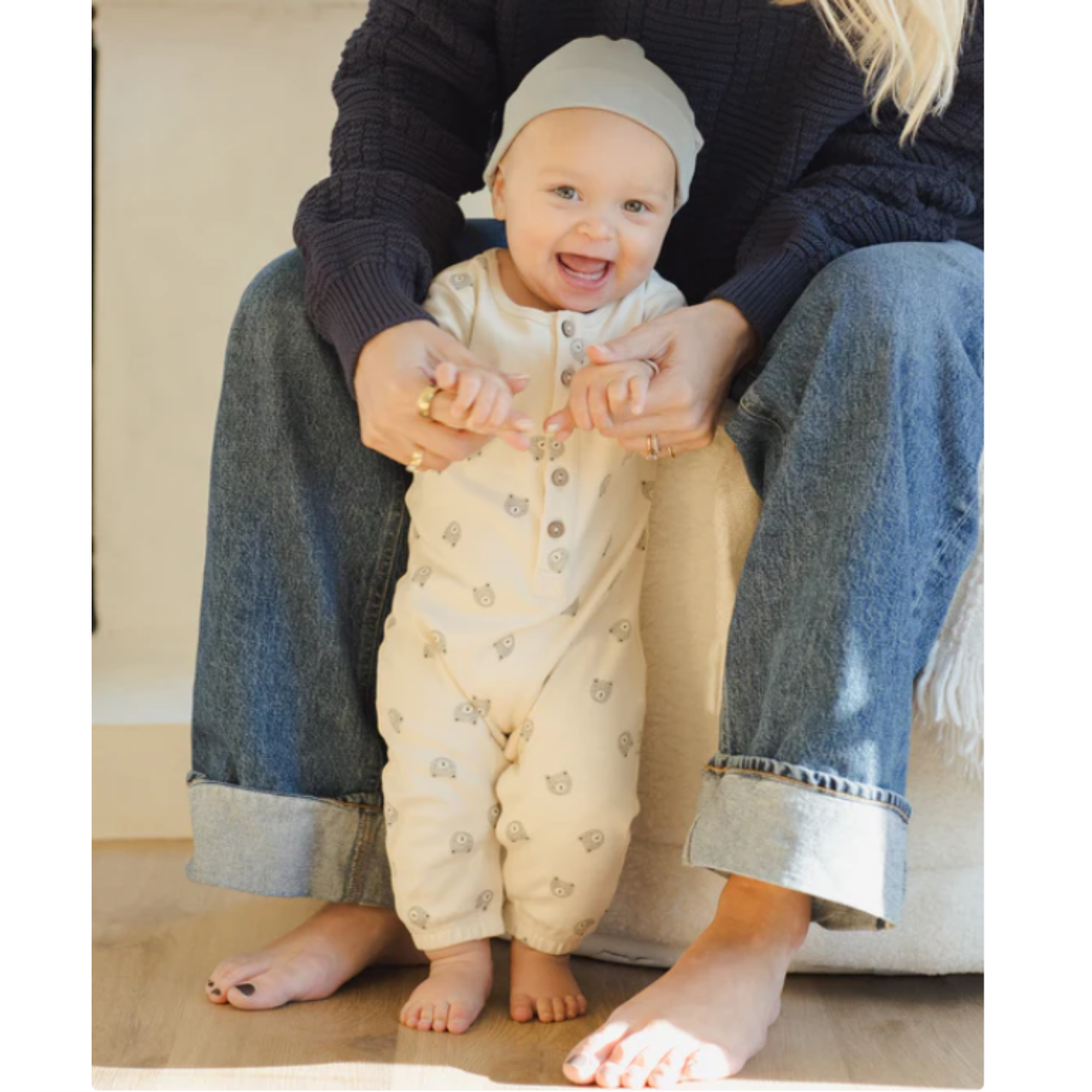 QUINCY MAE Combinaison à manches longues - Ours