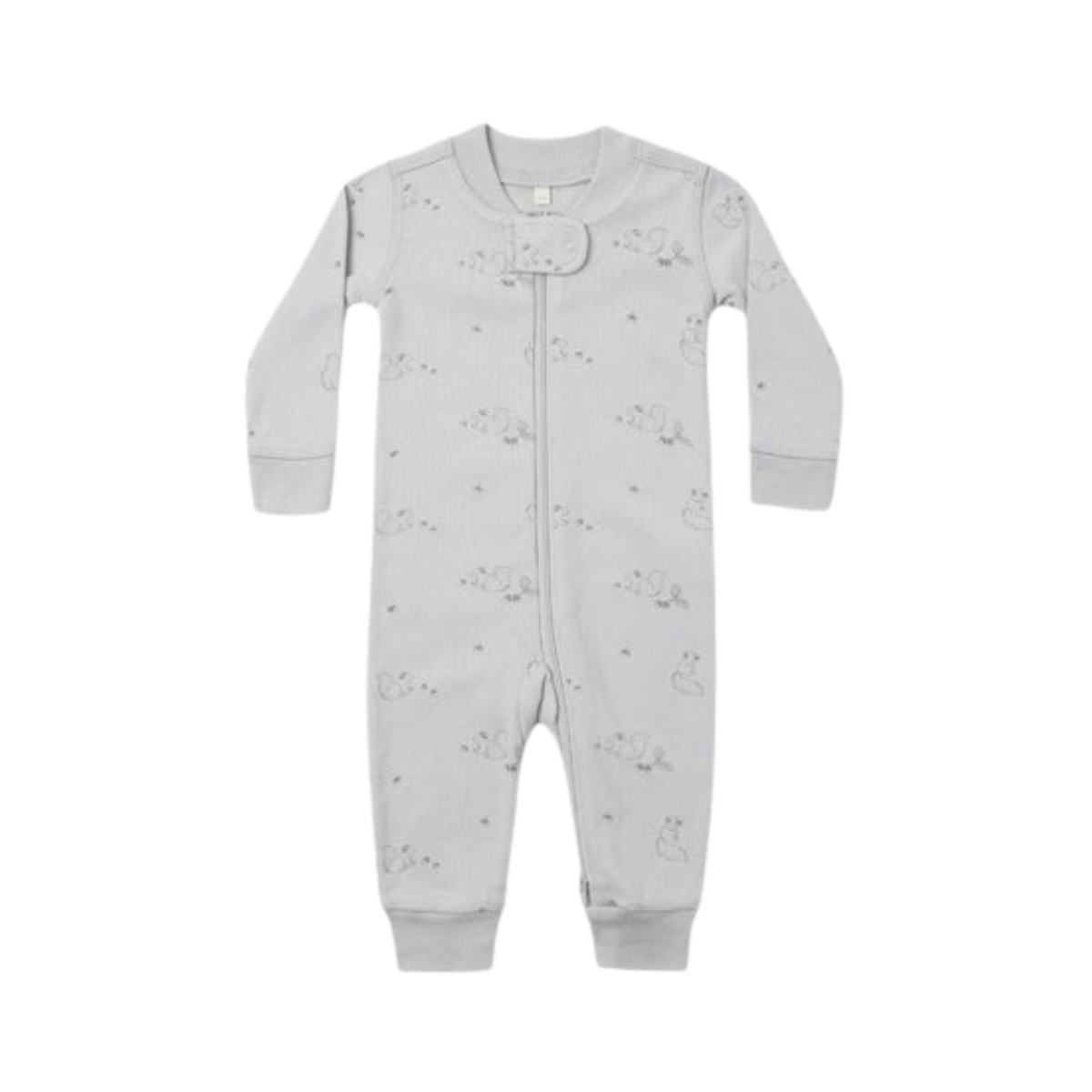 QUINCY MAE Long Sleeve Jumpsuit - Squirrel