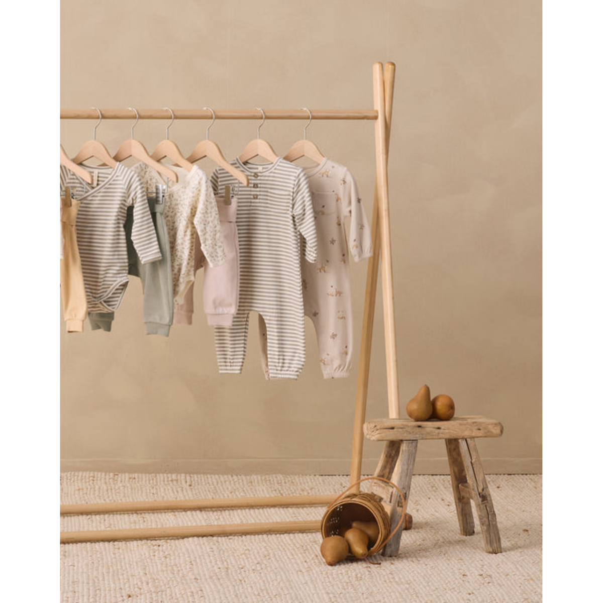 QUINCY MAE Long Sleeve Pocket Jumpsuit - Fox Land