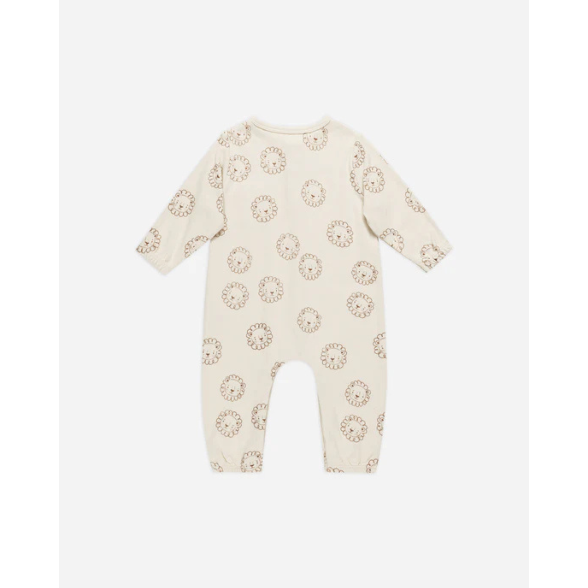 QUINCY MAE Long Sleeve Pocket Jumpsuit - Lions