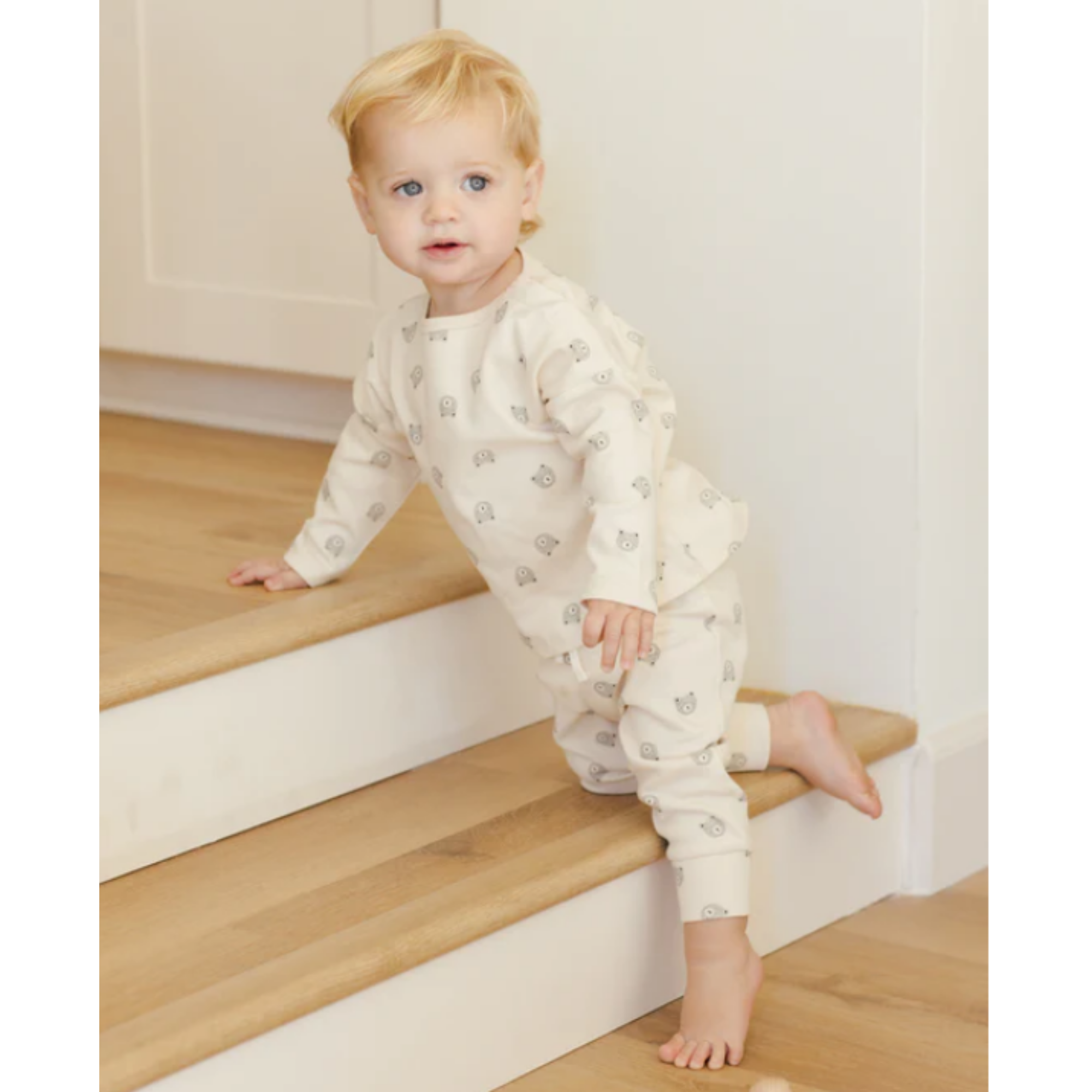 QUINCY MAE Long Sleeve Tee - Bears