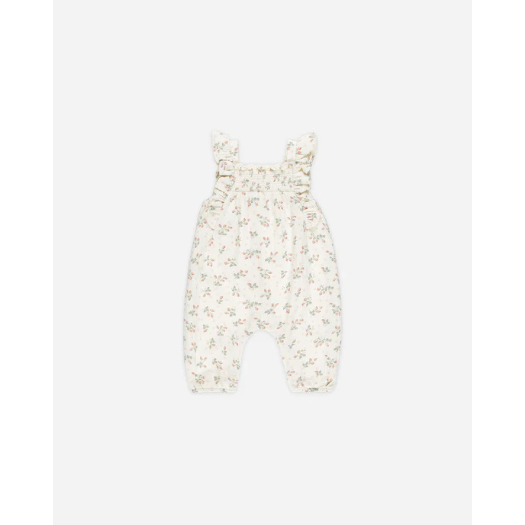 QUINCY MAE Nova Romper  - Strawberries