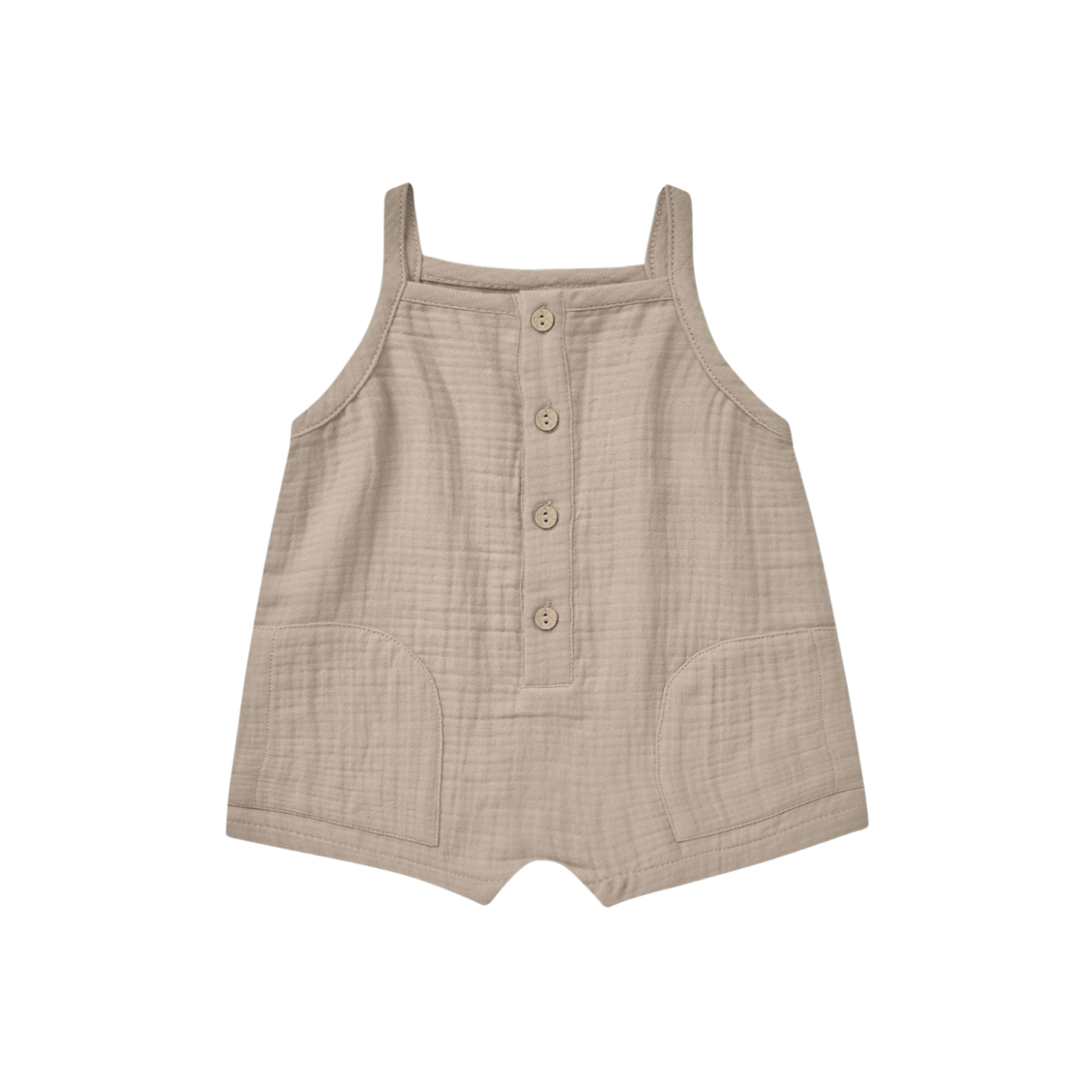 QUINCY MAE Oakley Romper - Avoine