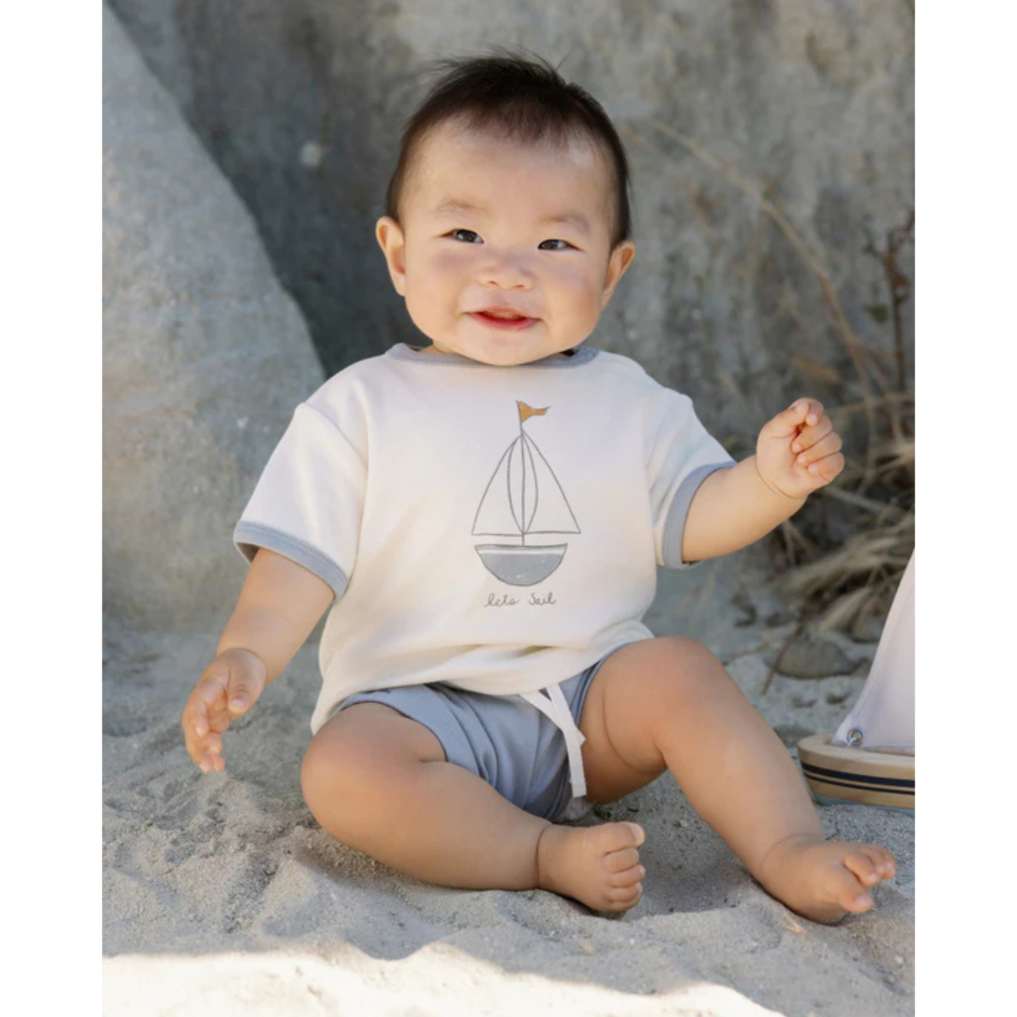 QUINCY MAE Play Short - Blue