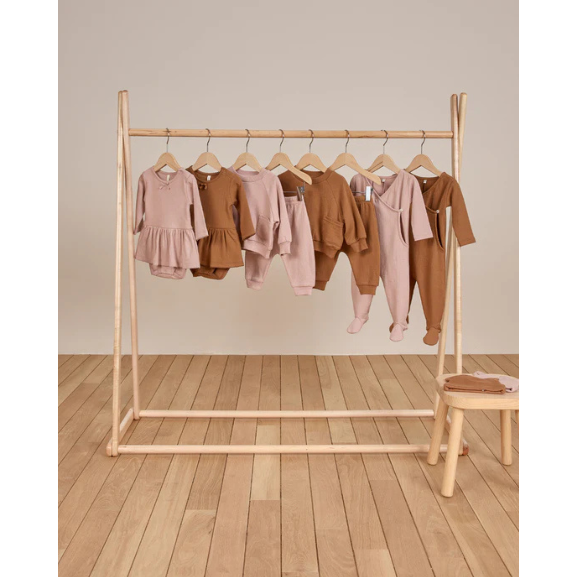 QUINCY MAE Pocket Sweatshirt - Cinnamon