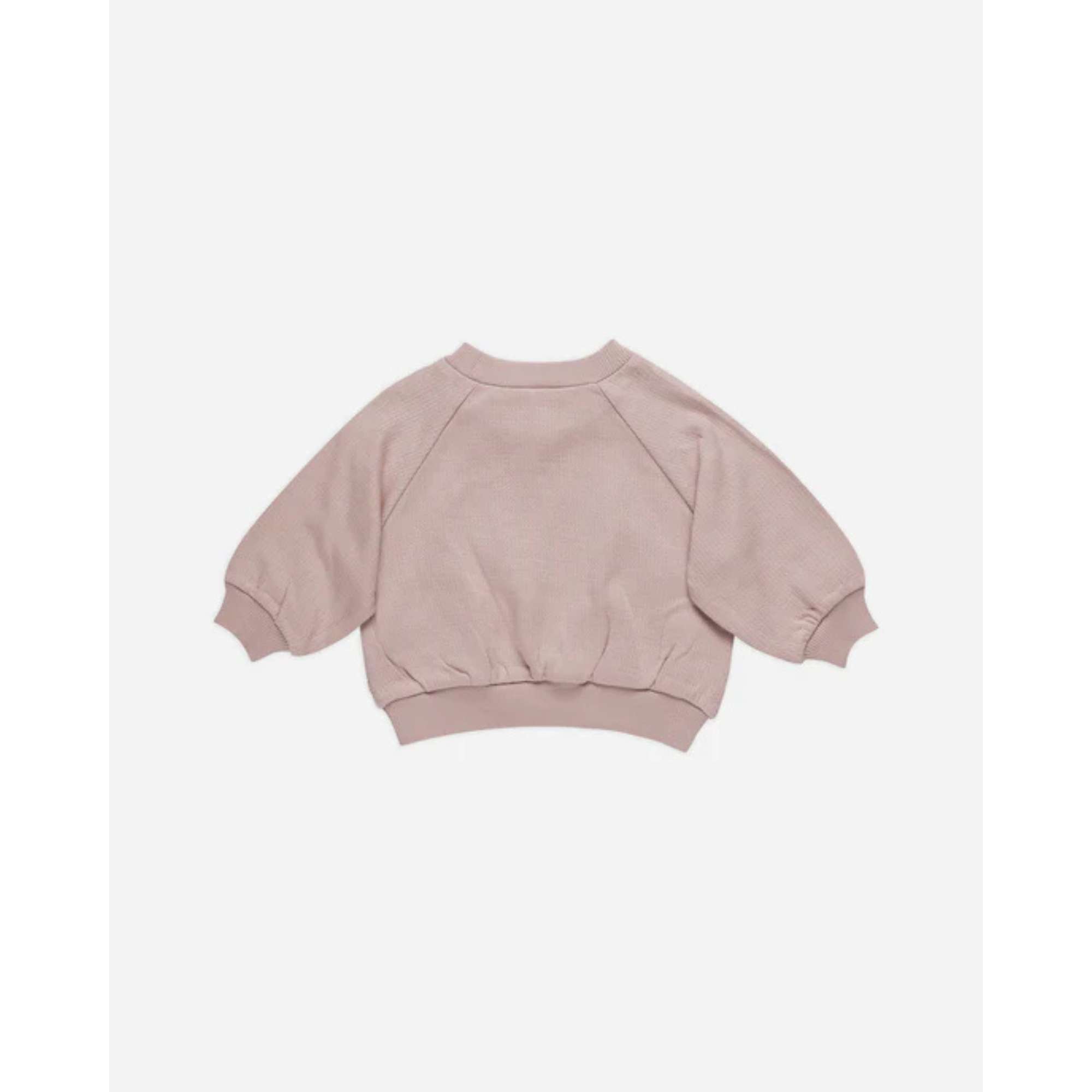 QUINCY MAE Pocket Sweatshirt - Mauve