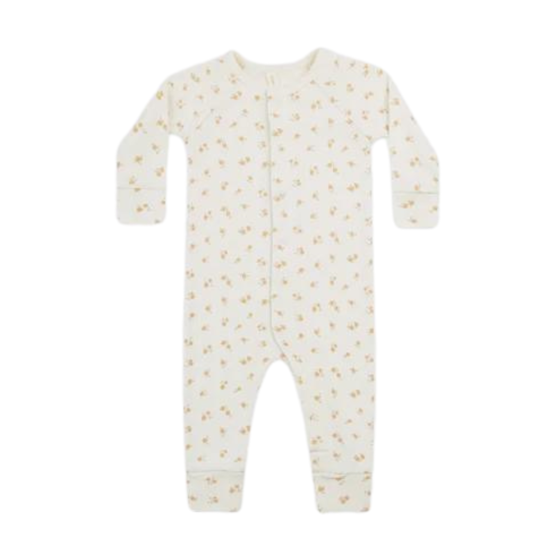 QUINCY MAE Pointelle Long John - Ditsy Melon