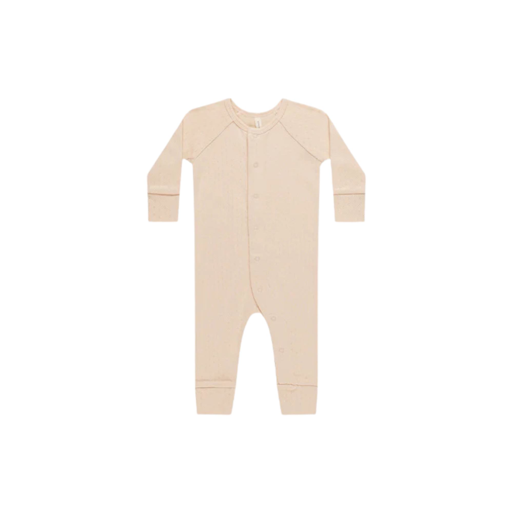 QUINCY MAE Pointelle Long John - Shell