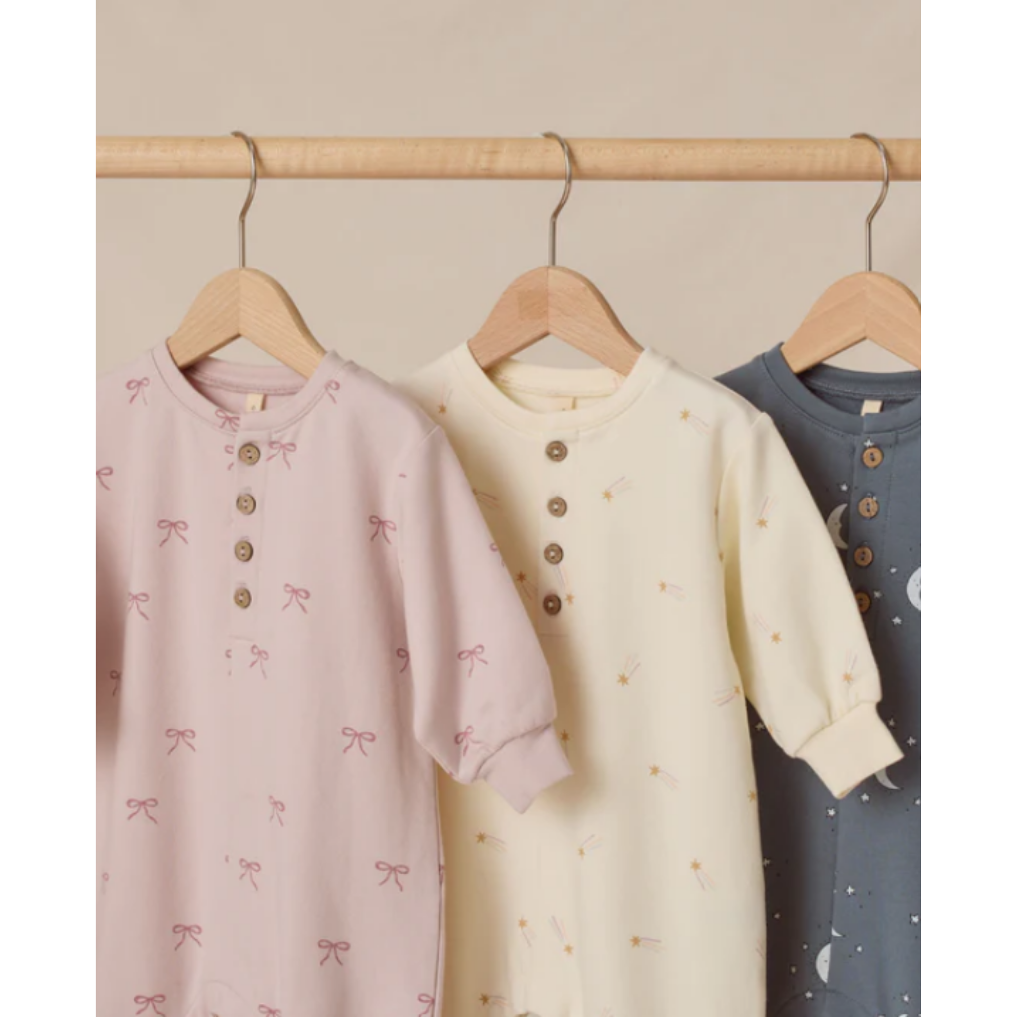 QUINCY MAE Relaxed Fleece Jumpsuit - Bows