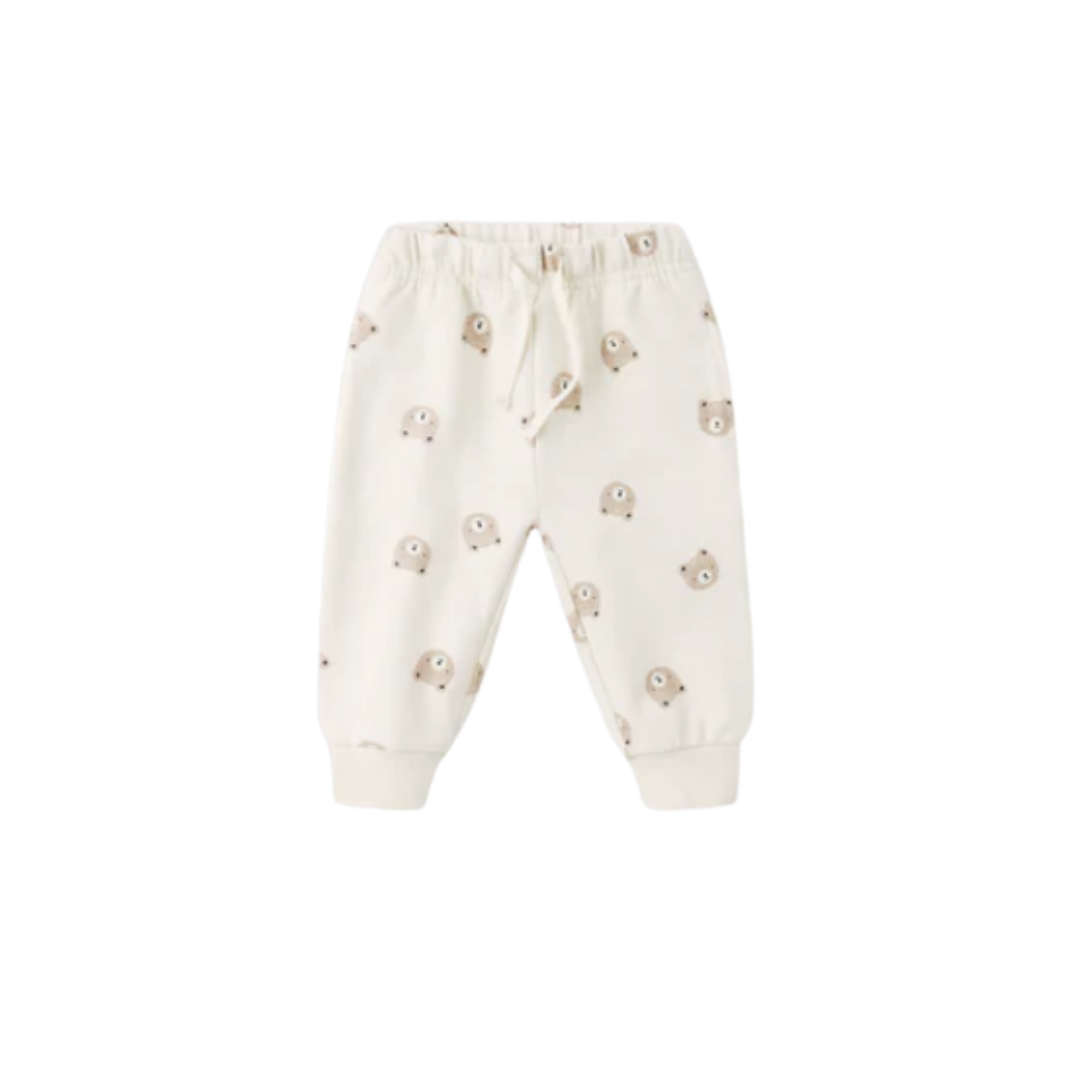 Pantalon de survêtement décontracté QUINCY MAE - Ours brun