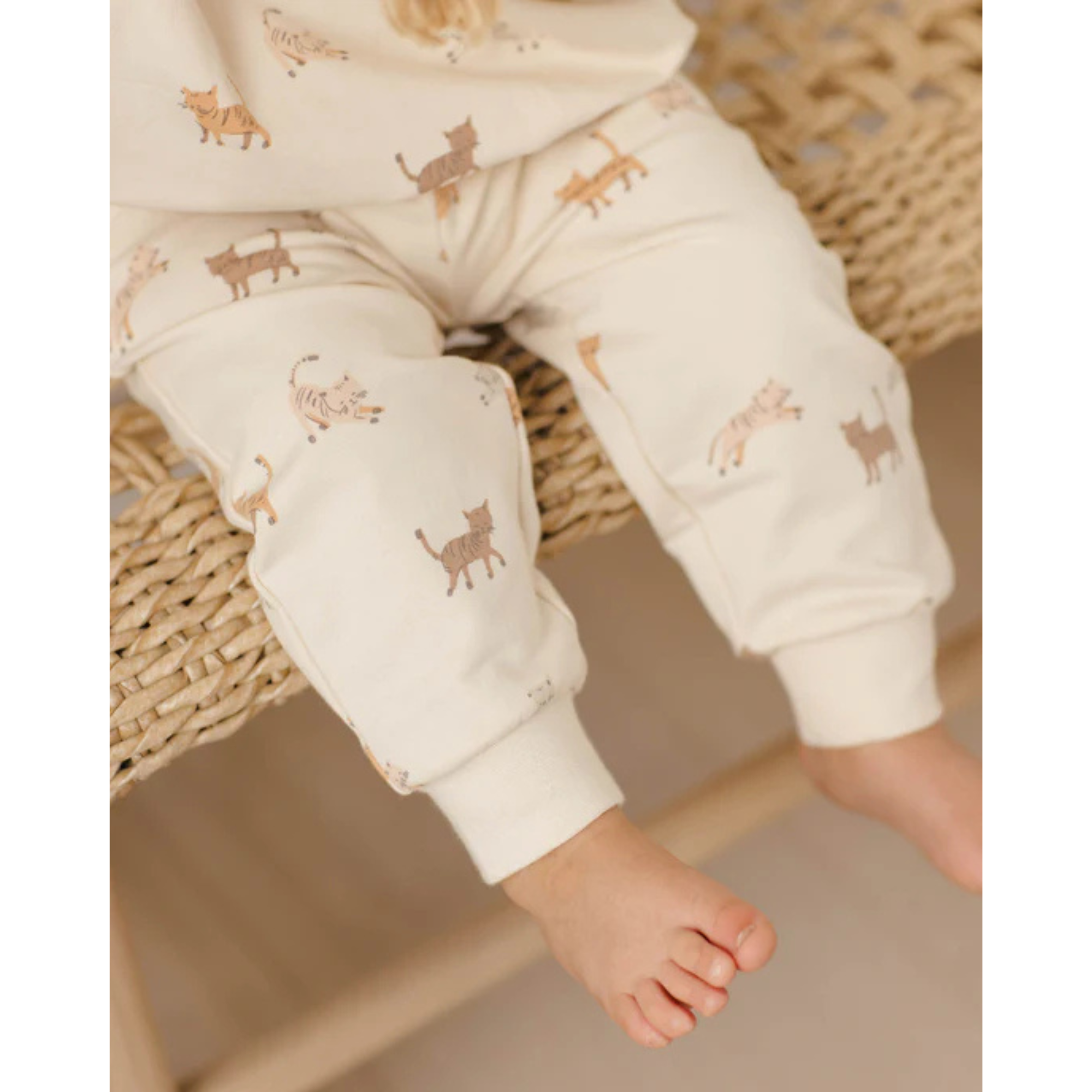 QUINCY MAE Relaxed Sweatpant - Cats