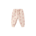 QUINCY MAE Relaxed Sweatpant - Red Bows