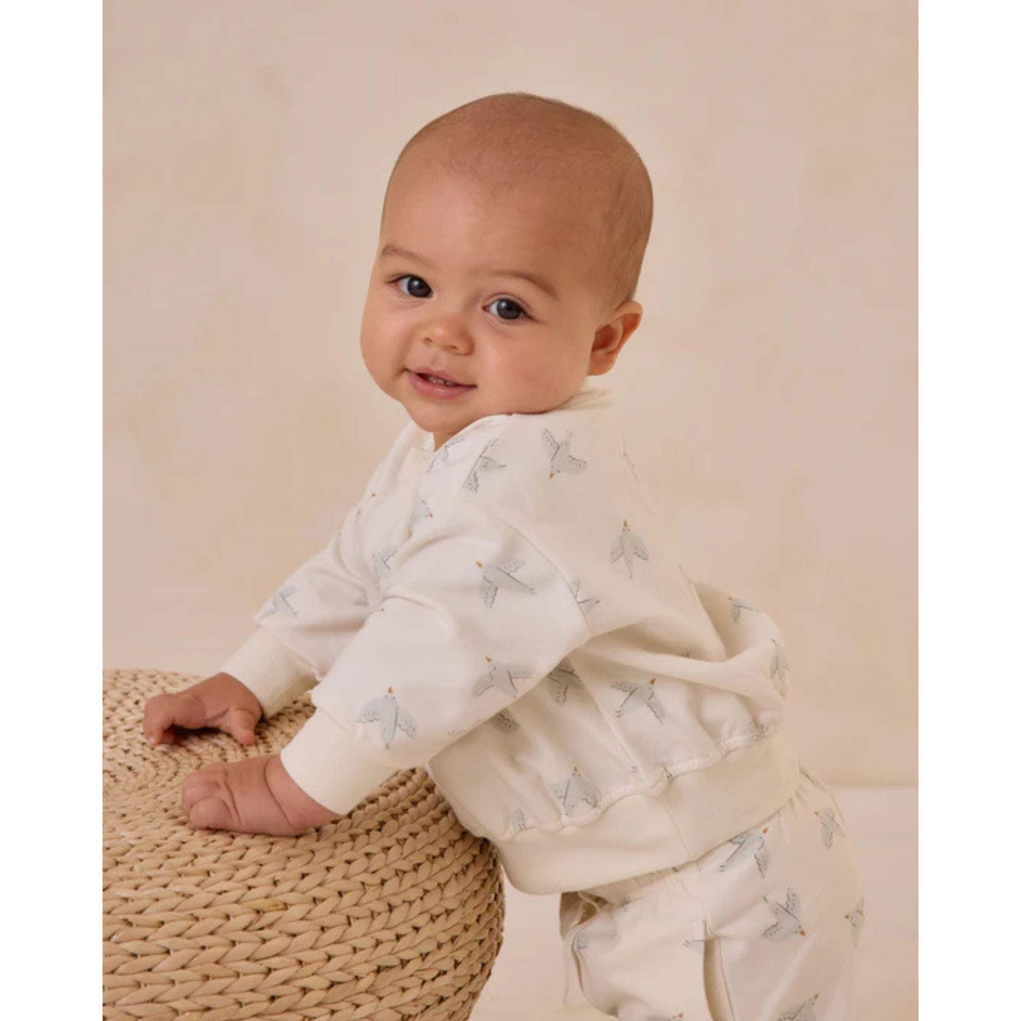 QUINCY MAE Relaxed Sweatshirt - Birds