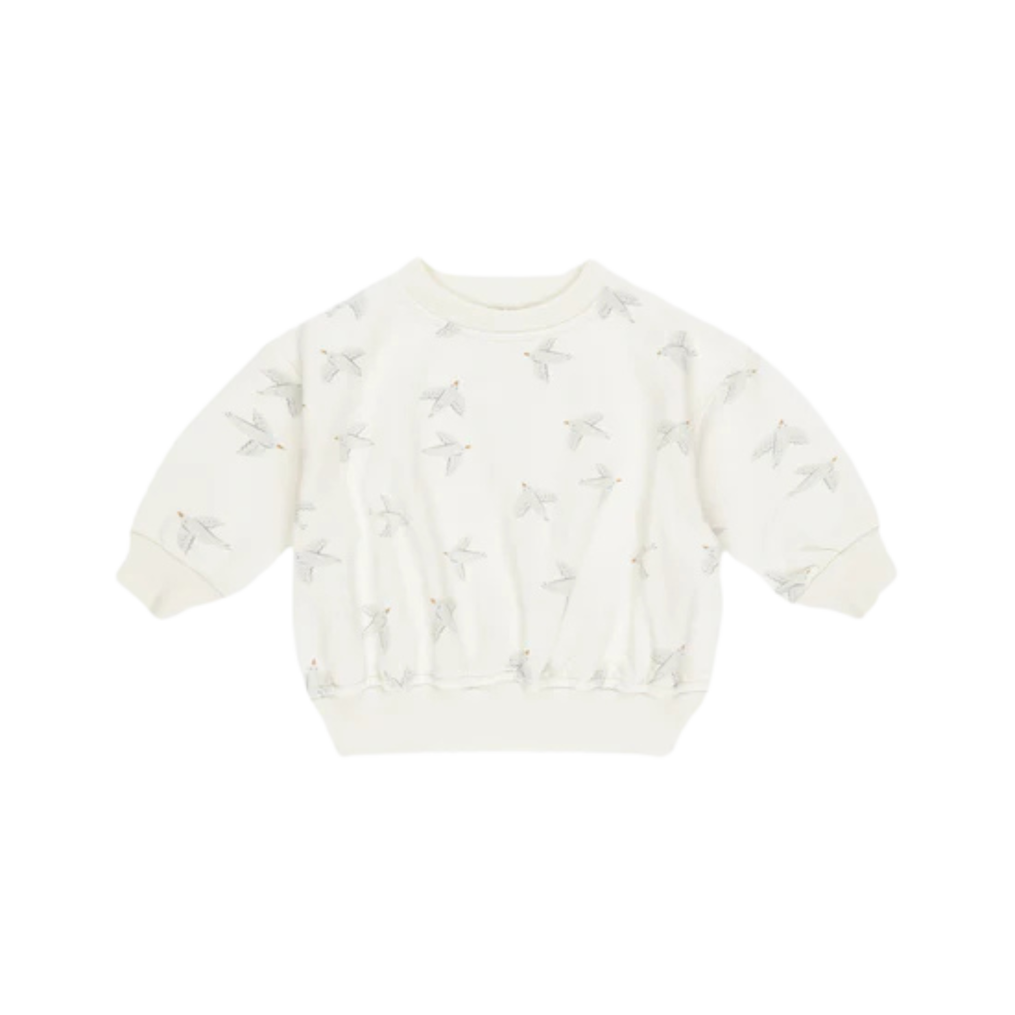 QUINCY MAE Relaxed Sweatshirt - Birds