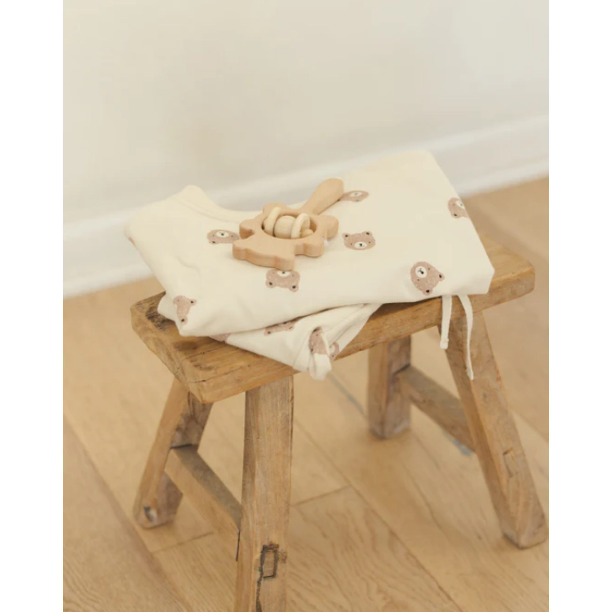 QUINCY MAE Relaxed Sweatshirt - Brown Bear