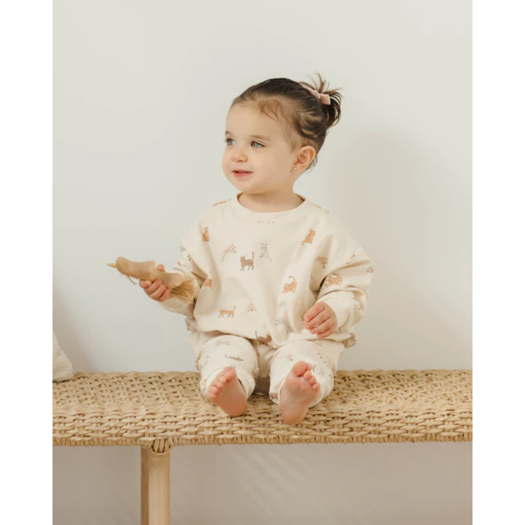 QUINCY MAE Relaxed Sweatshirt - Cats