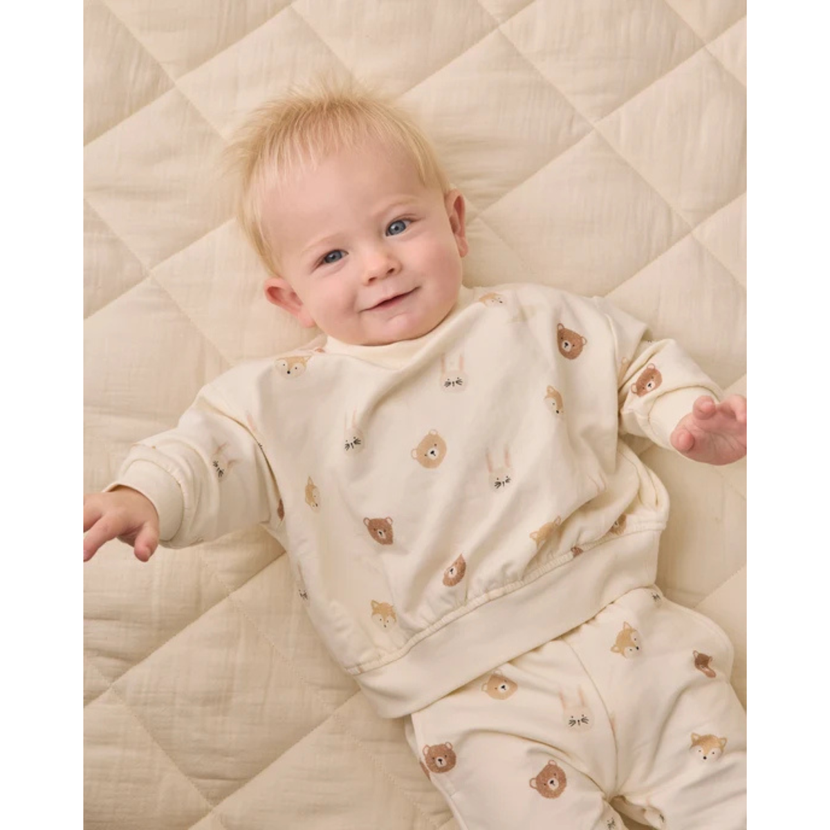 QUINCY MAE Relaxed Sweatshirt - Critters
