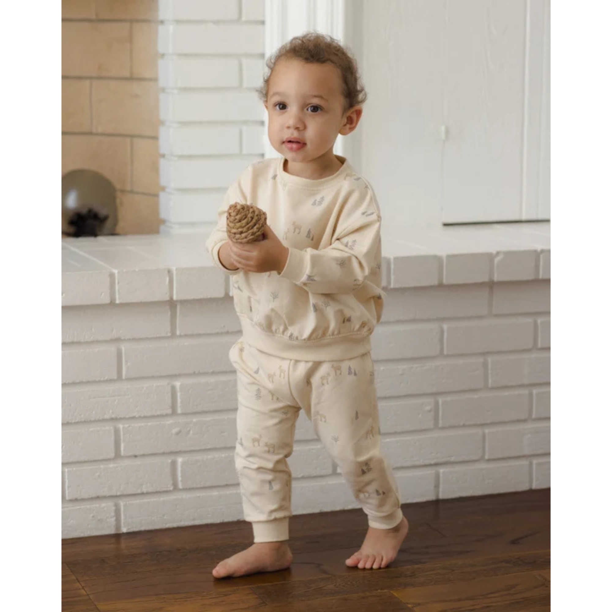 QUINCY MAE Relaxed Sweatshirt - Deer
