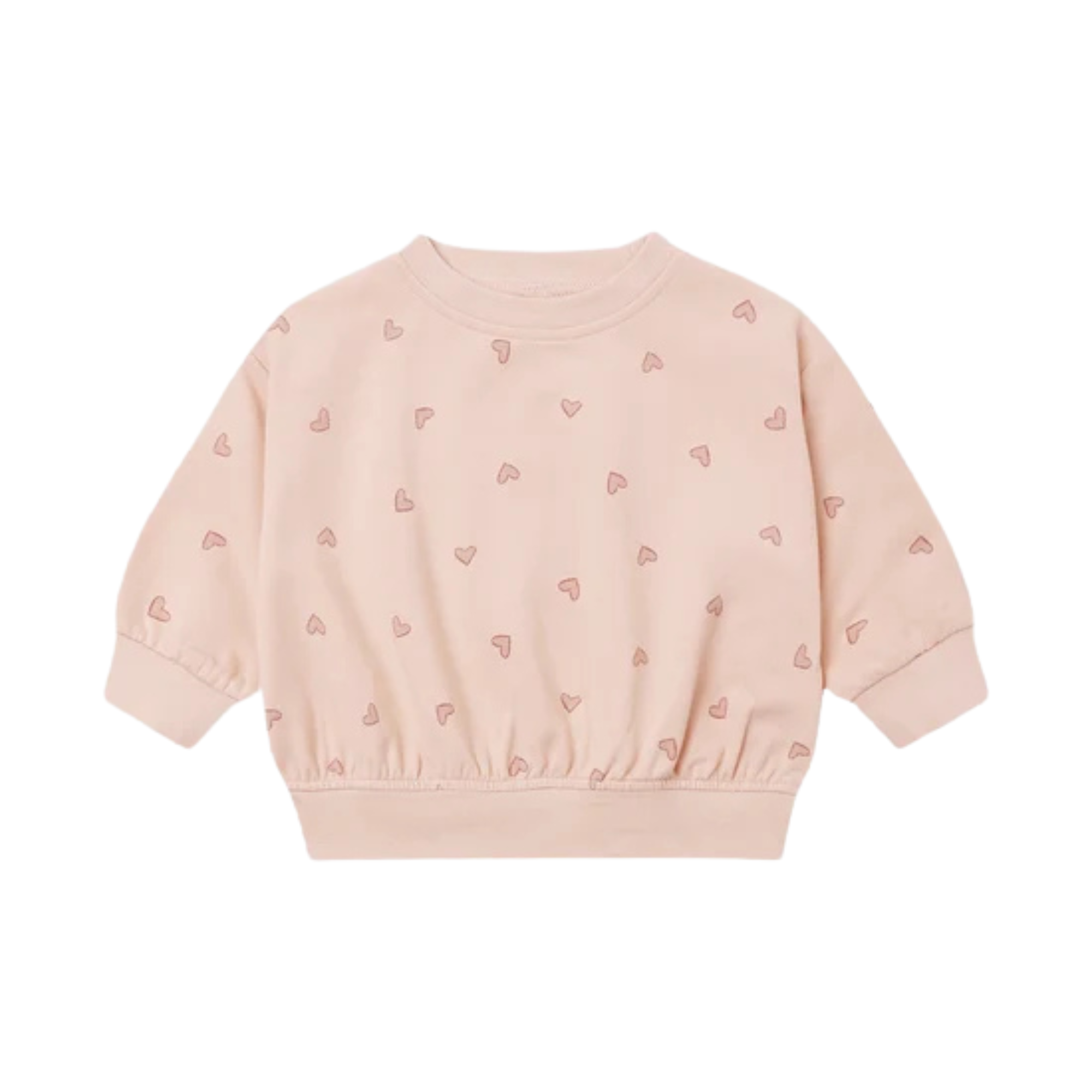 QUINCY MAE Relaxed Sweatshirt - Hearts