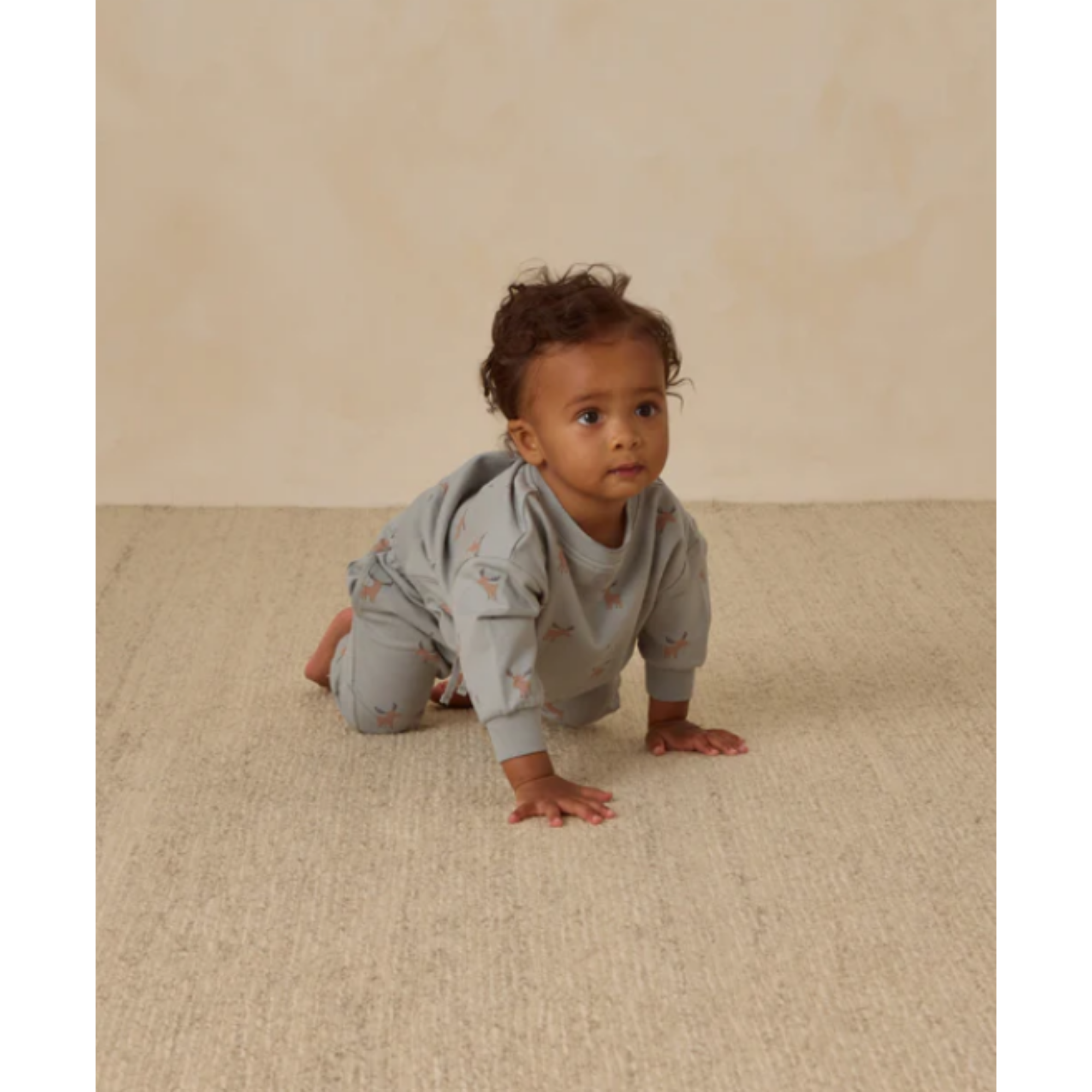 QUINCY MAE Relaxed Sweatshirt - Moose