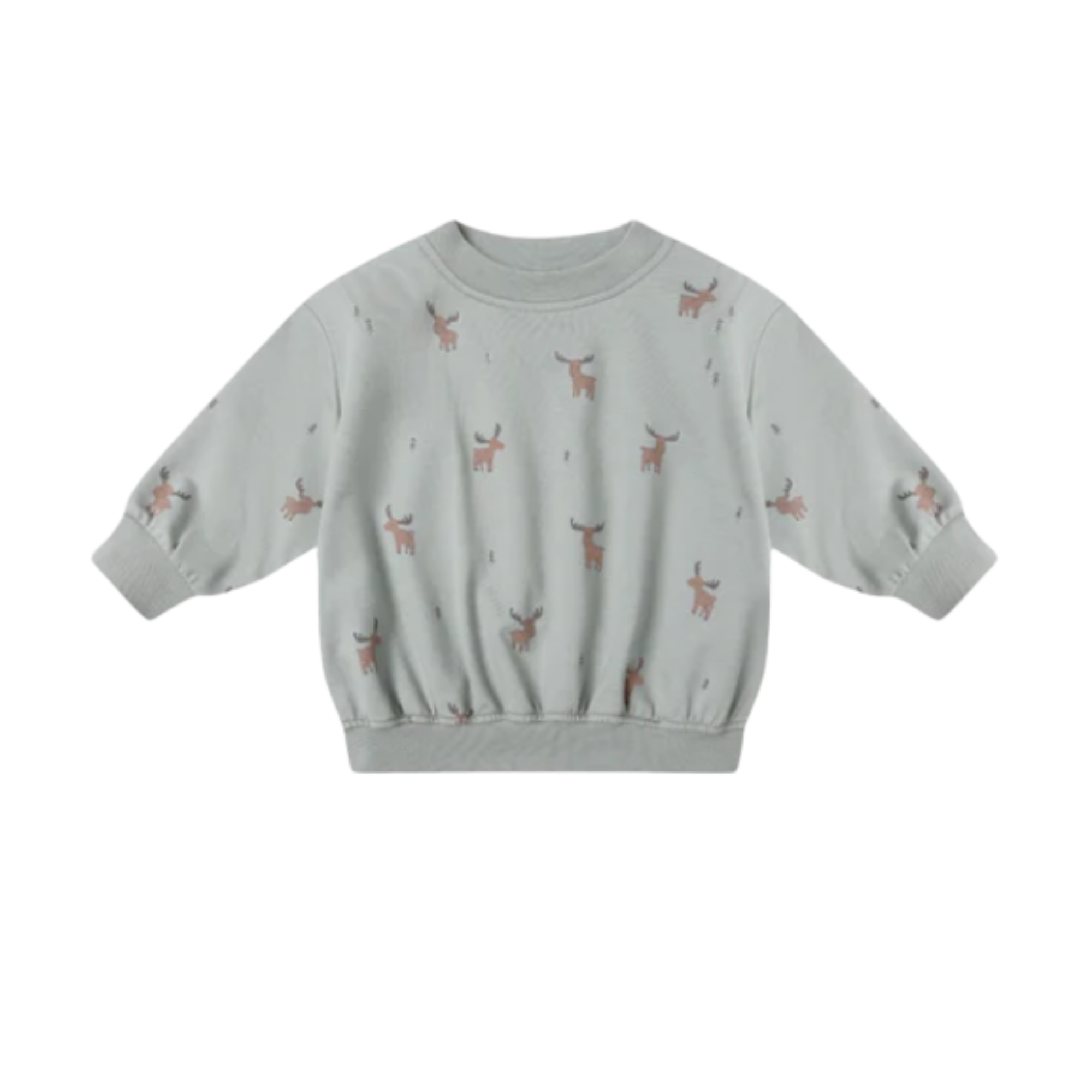 QUINCY MAE Relaxed Sweatshirt - Moose