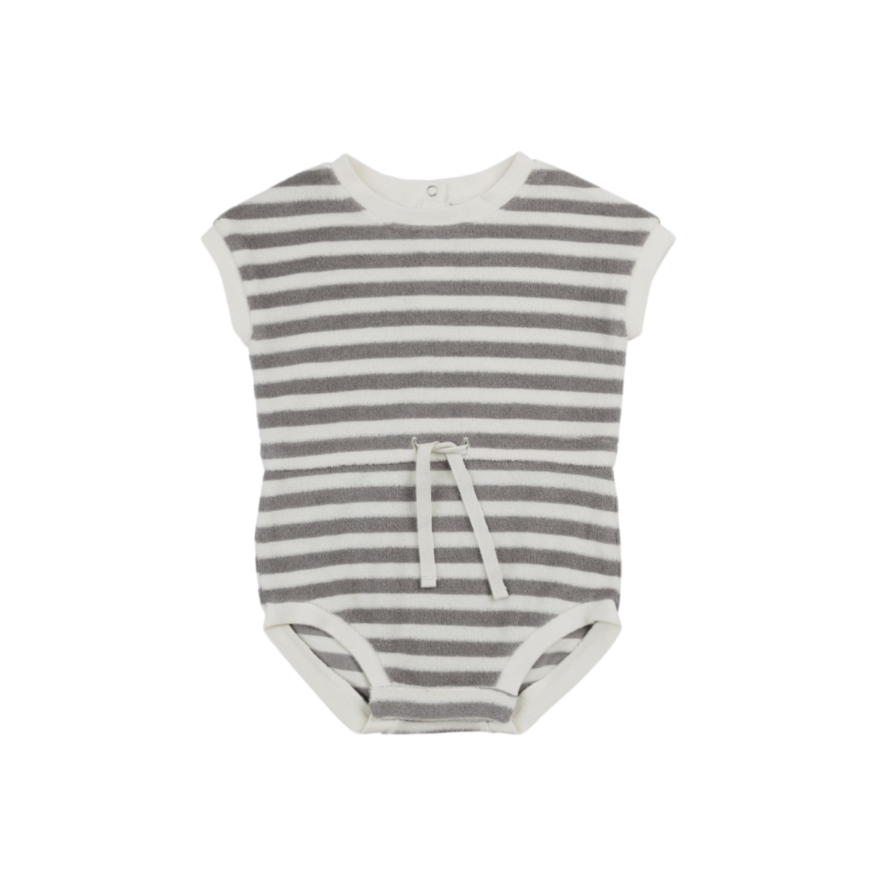 QUINCY MAE Retro Romper - Retro Stripe
