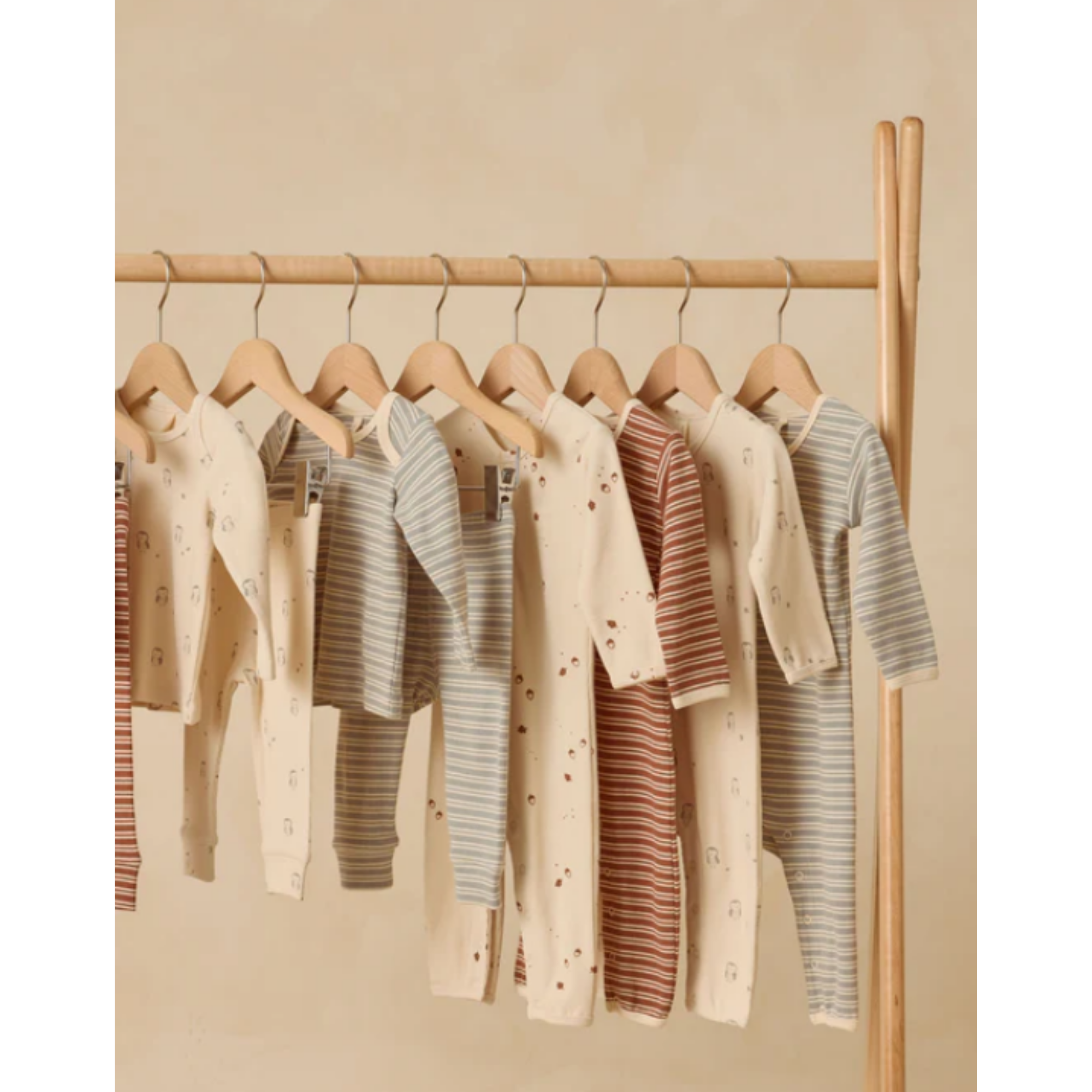 QUINCY MAE Combinaison bébé côtelée - Glands