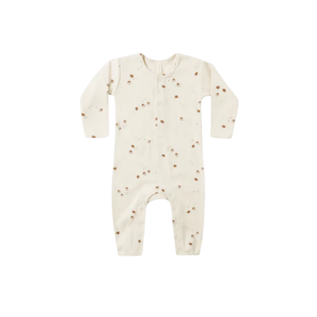 QUINCY MAE Combinaison bébé côtelée - Glands