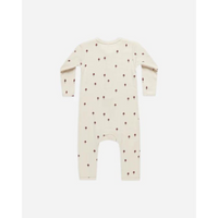 Thumbnail for QUINCY MAE Ribbed Baby Jumpsuit - Mushrooms