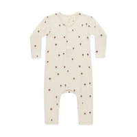 Thumbnail for QUINCY MAE Ribbed Baby Jumpsuit - Mushrooms