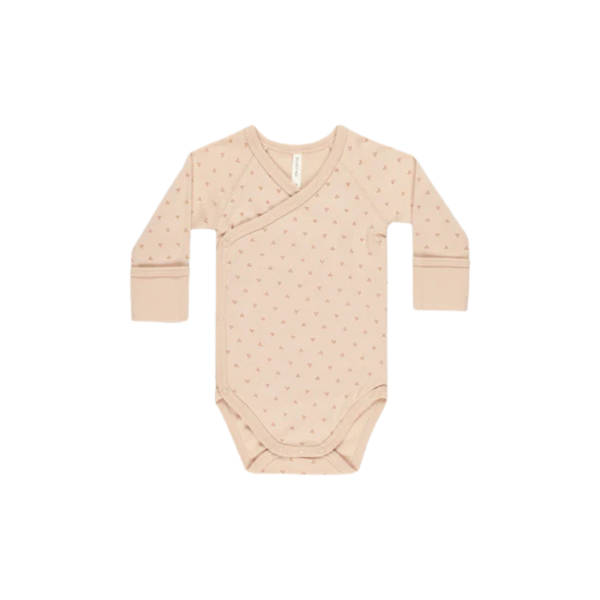 QUINCY MAE Side Snap Bodysuit - Dotty