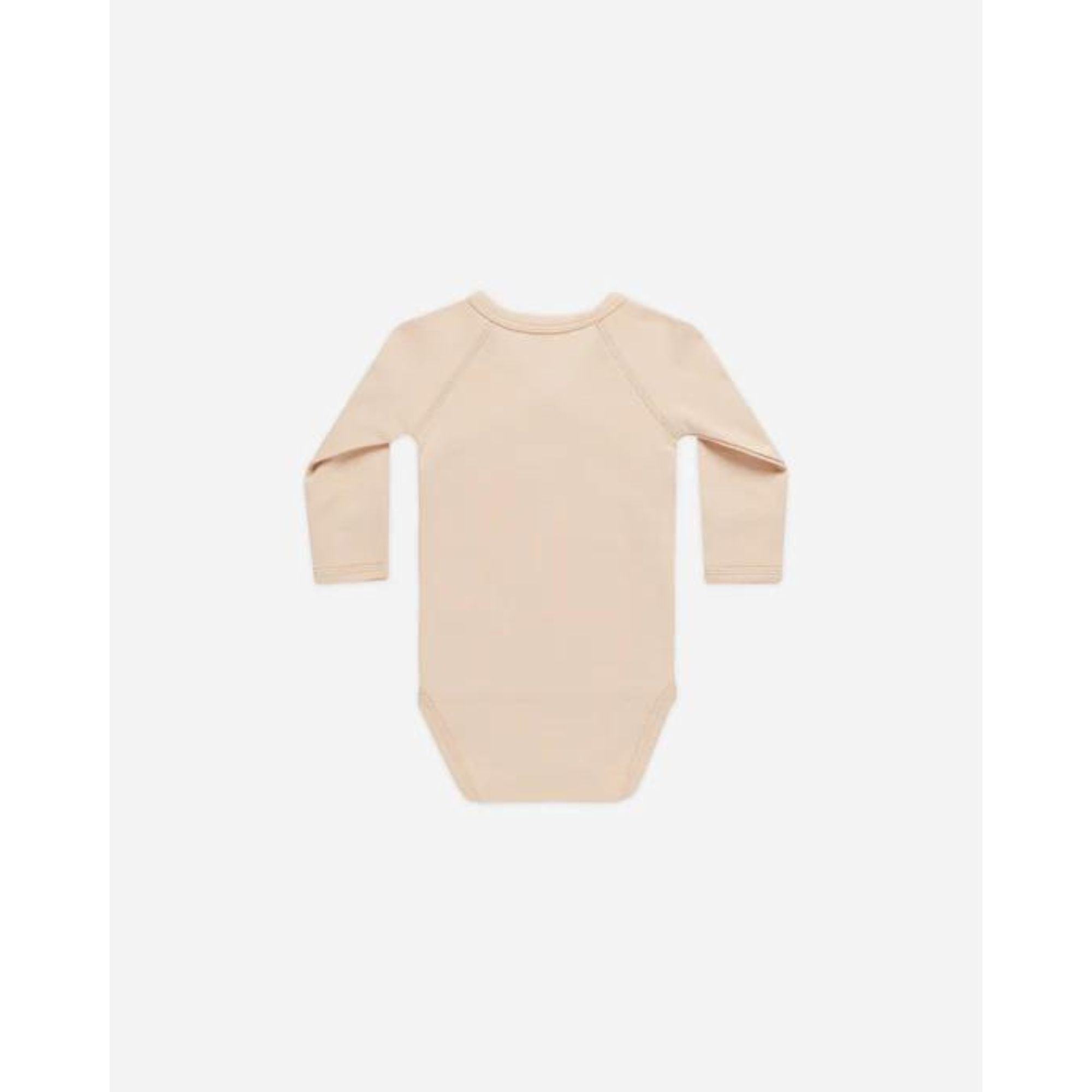 QUINCY MAE Side Snap Bodysuit - Shell