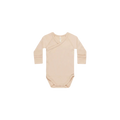 QUINCY MAE Side Snap Bodysuit - Shell