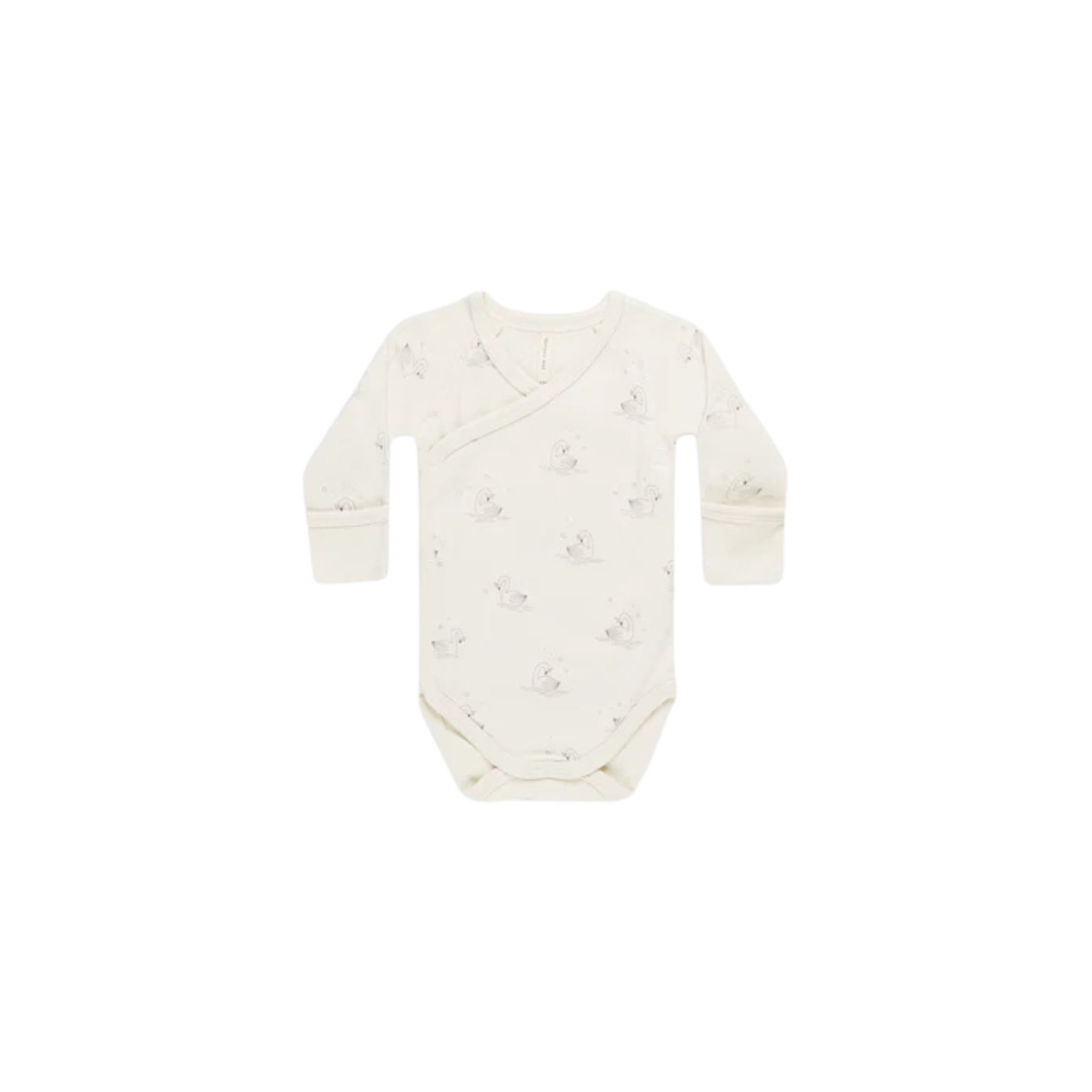 QUINCY MAE Body à boutons-pression latéraux - Cygnes