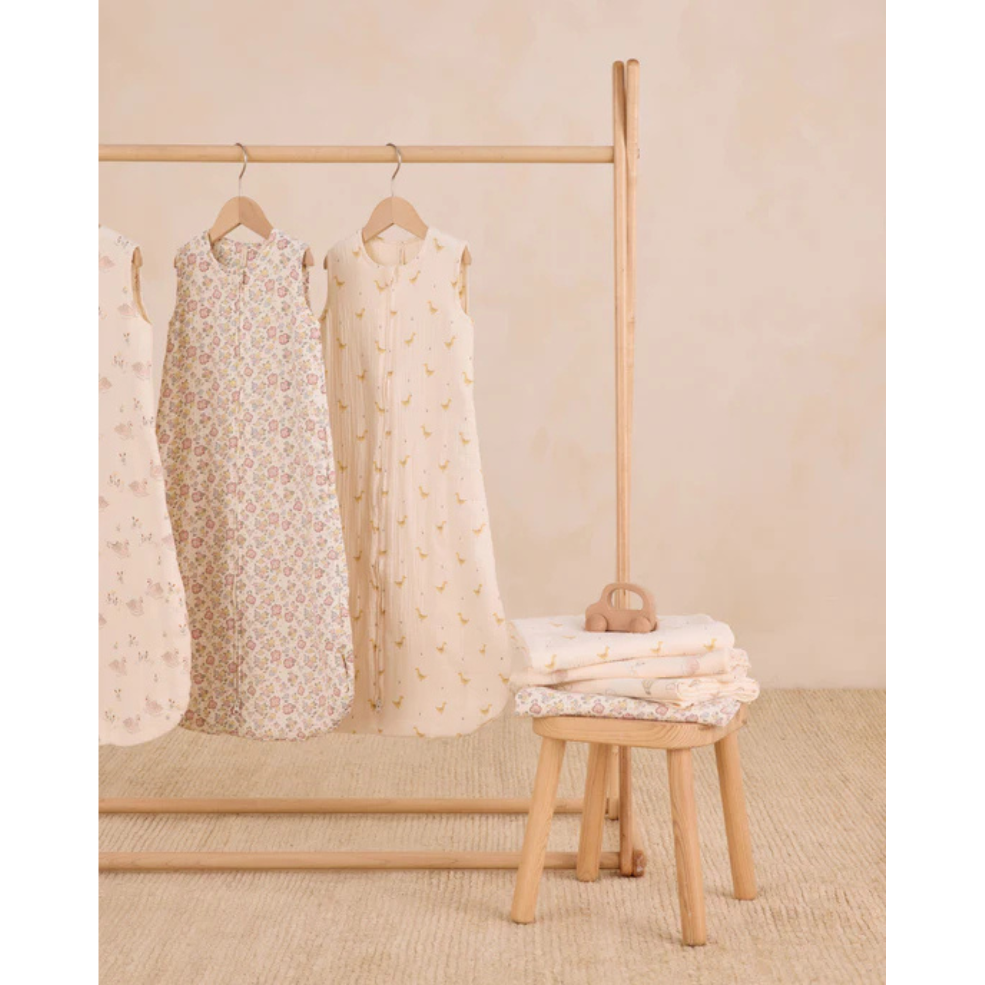 QUINCY MAE Sleep Bag 0-6m - Geese