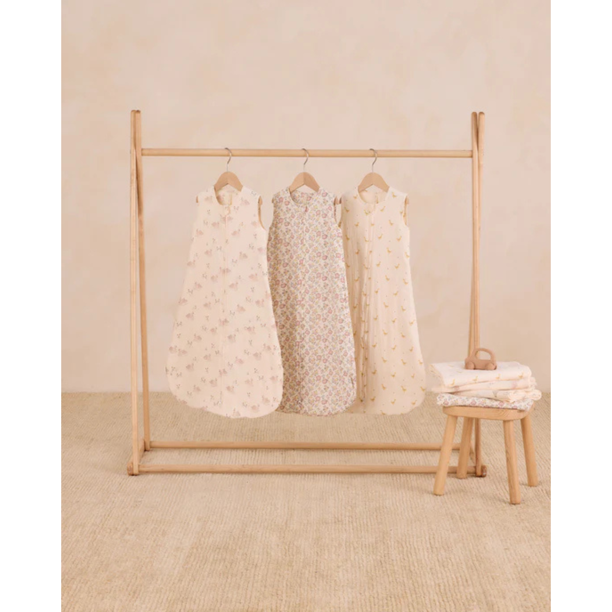 QUINCY MAE Sleep Bag 0-6m - Geese