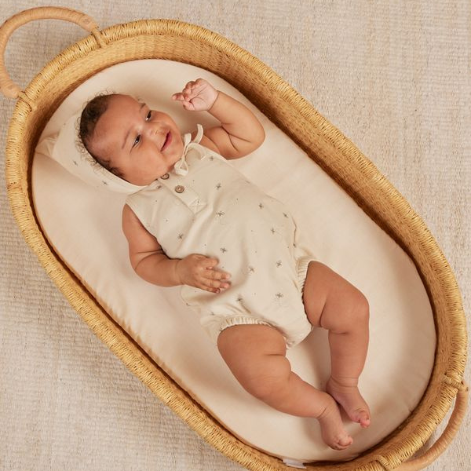 QUINCY MAE Sleeveless Bubble Romper - Bees