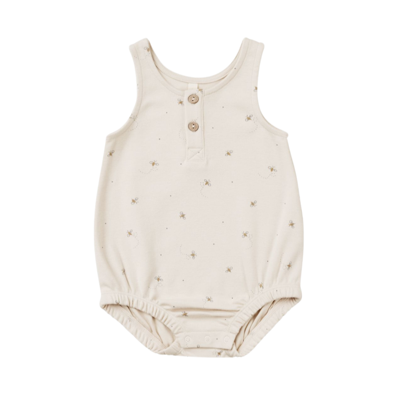QUINCY MAE Sleeveless Bubble Romper - Bees