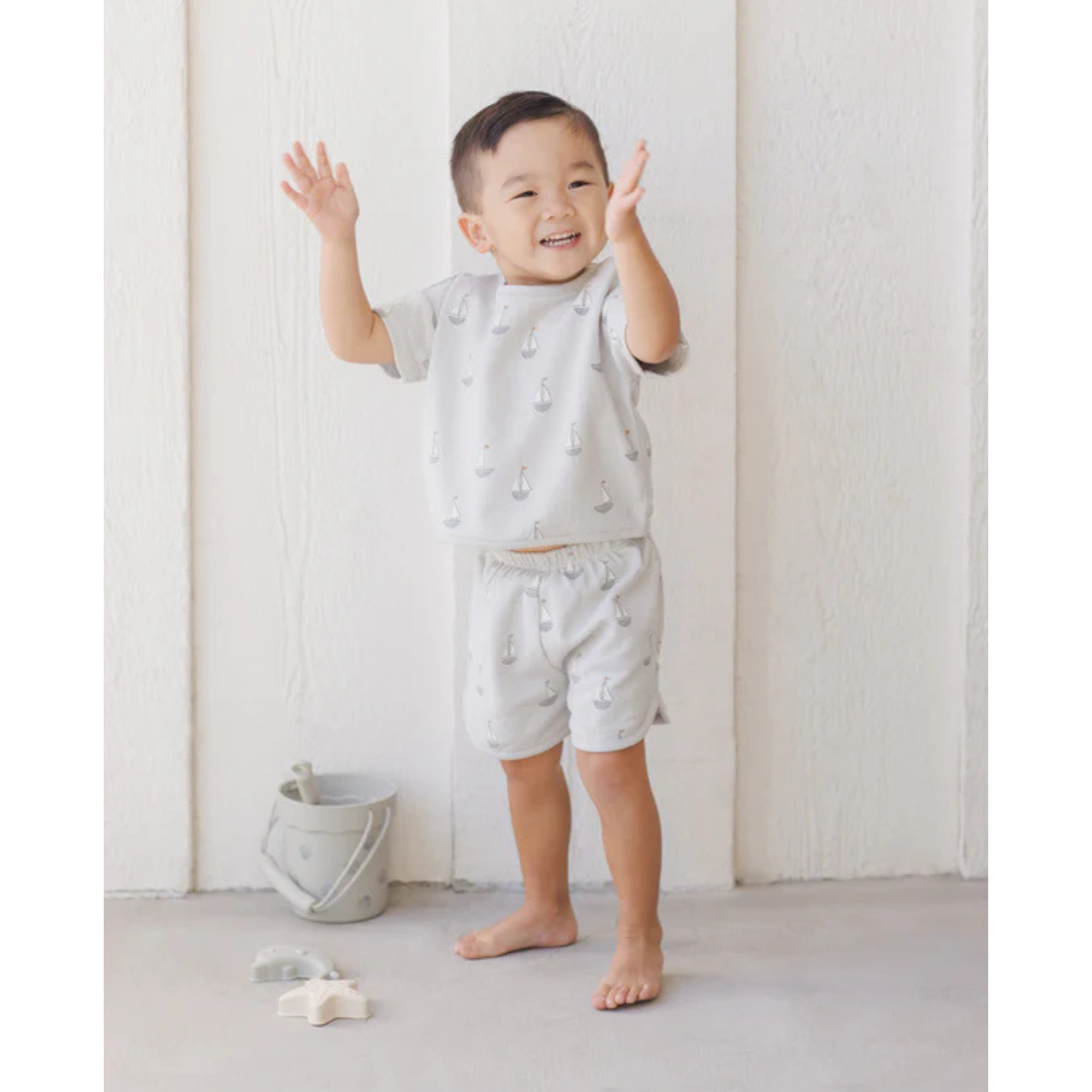 QUINCY MAE Spongy Play Set - Sailboats