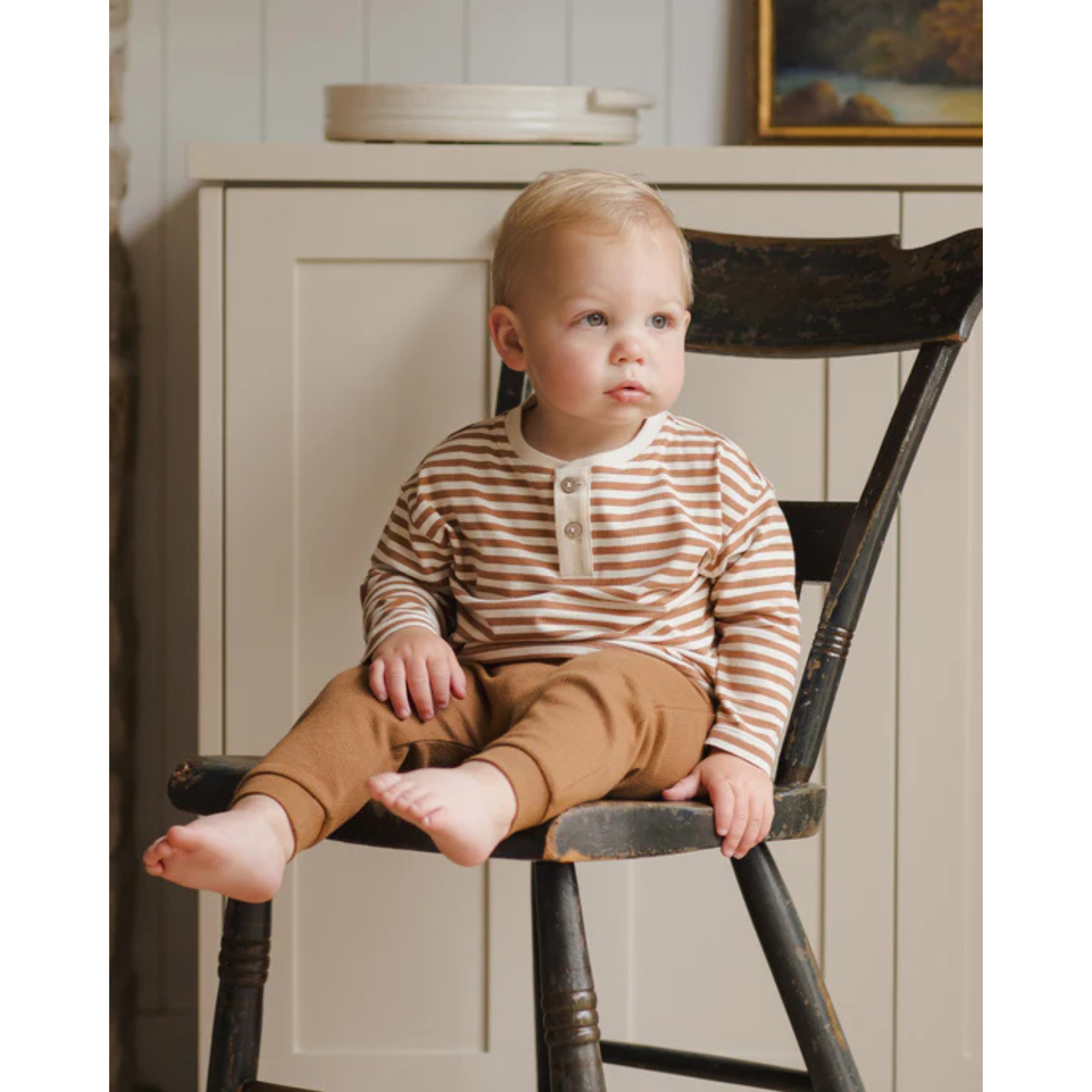 QUINCY MAE Sweatpant - Cinnamon